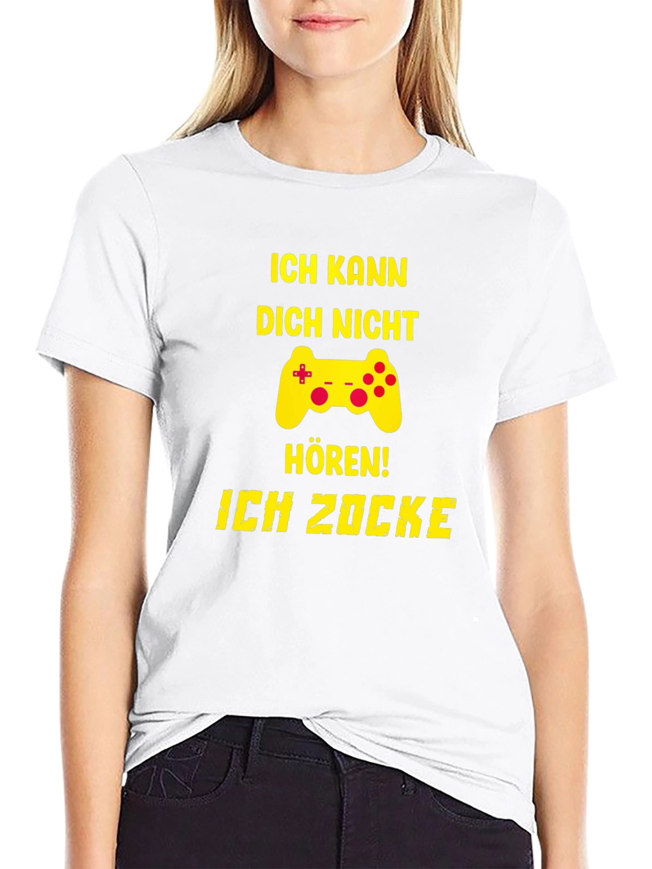 Ich Kann Dich Nicht Horen! Gamer T-Shirt