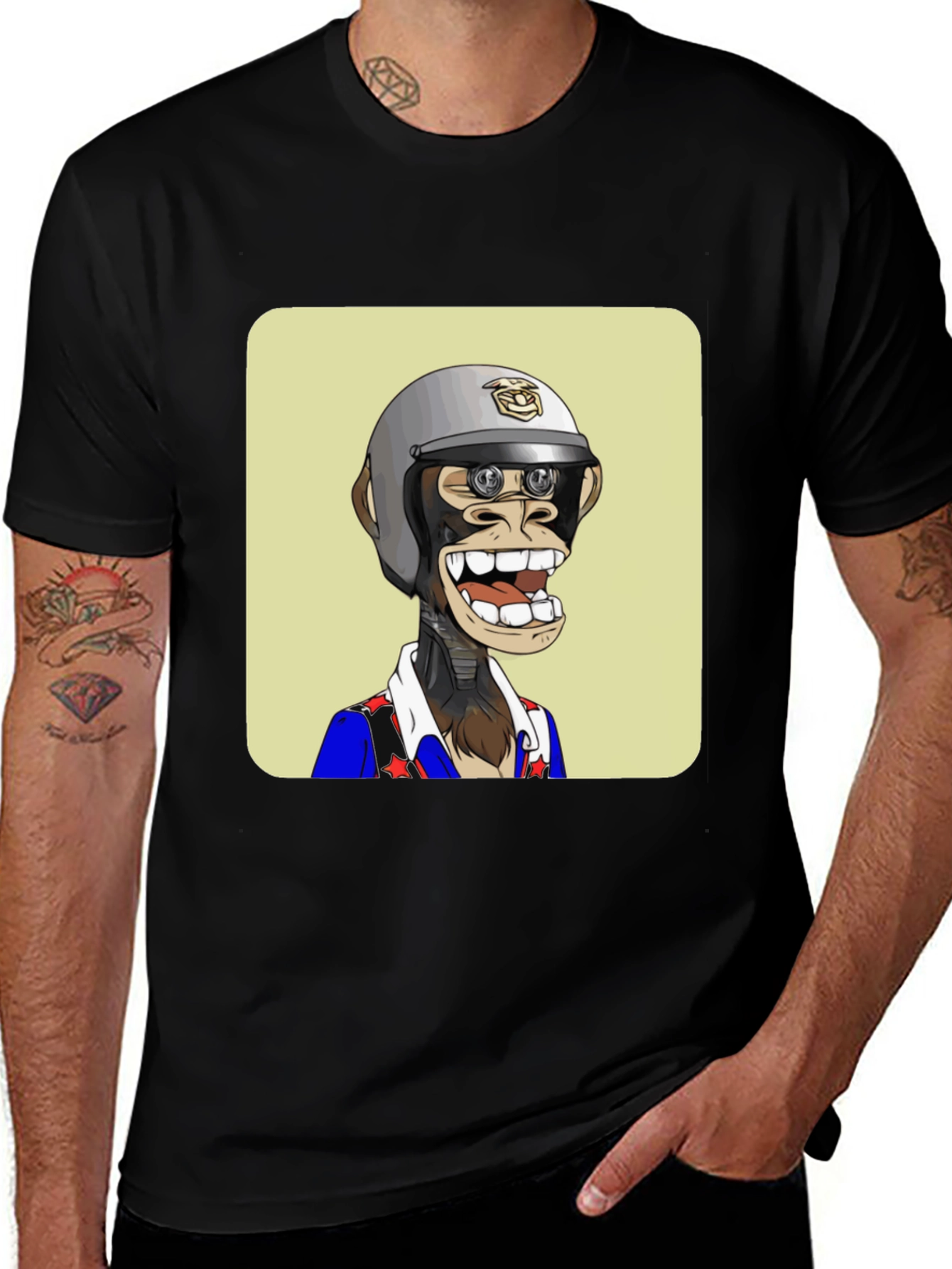 Ape NFT Graphic T-Shirt - Unique Design