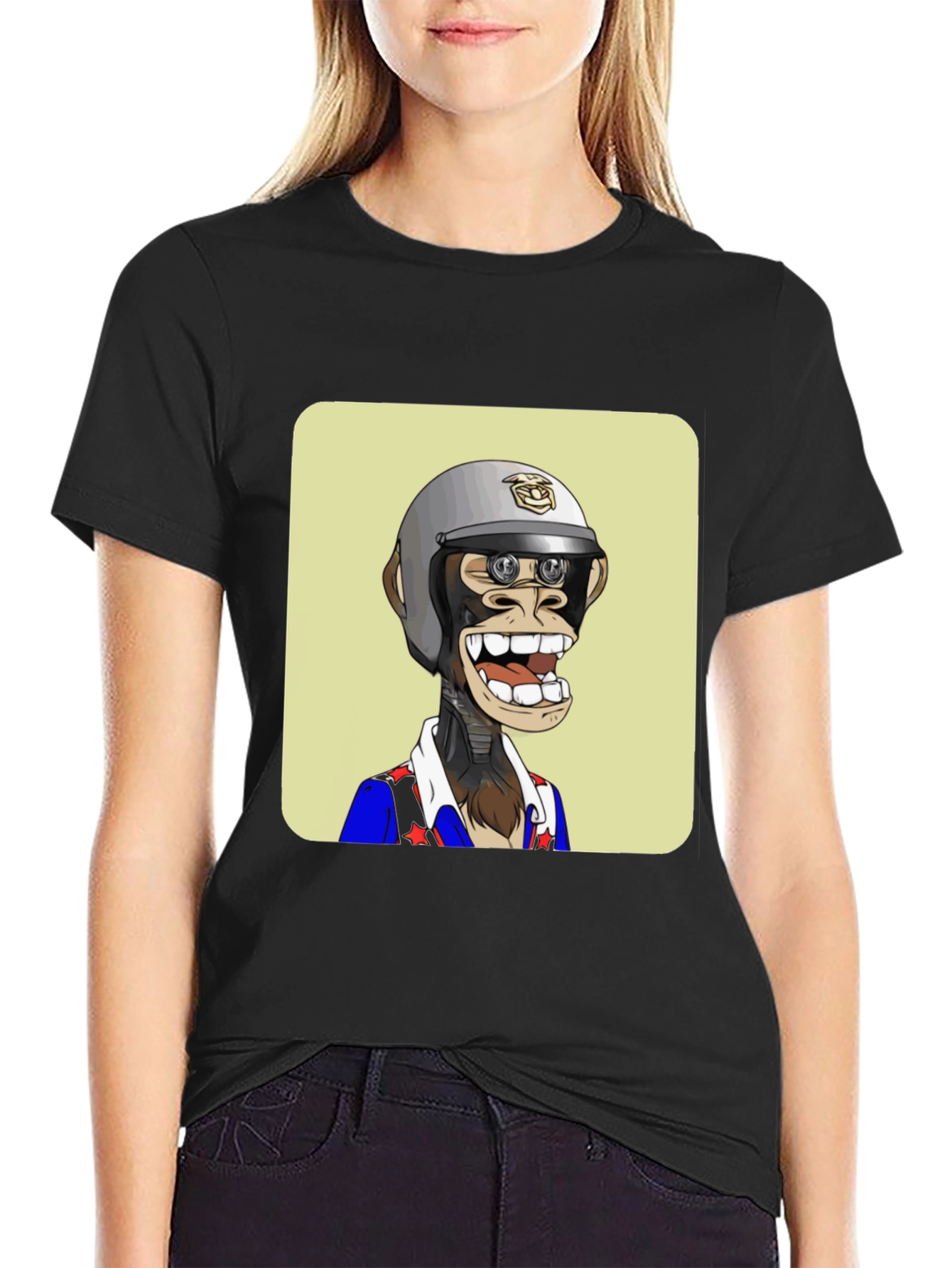 Ape NFT Graphic T-Shirt - Unique Design