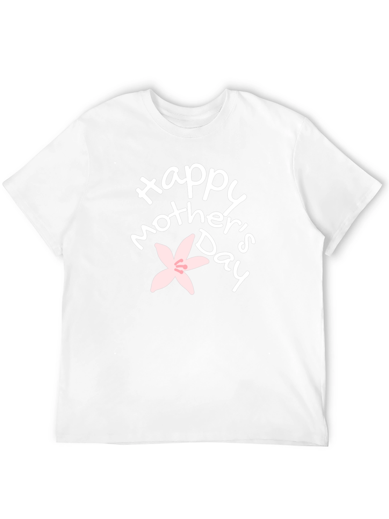 Happy Mothers Day Black T-Shirt