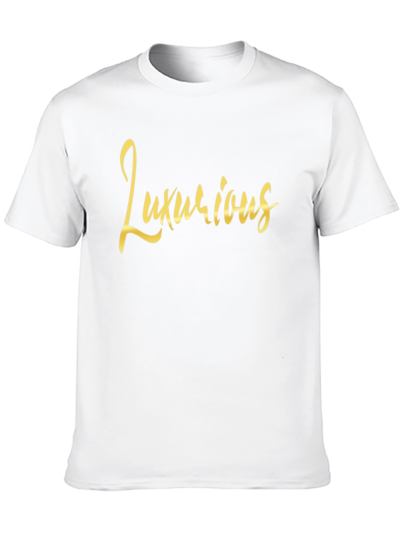 Luxurious Black Graphic Tee