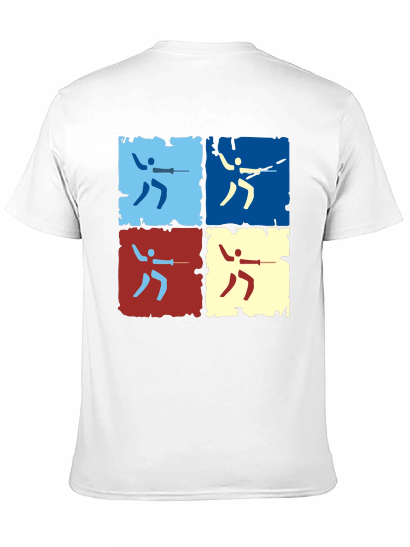 Fencing Pop Art T-Shirt