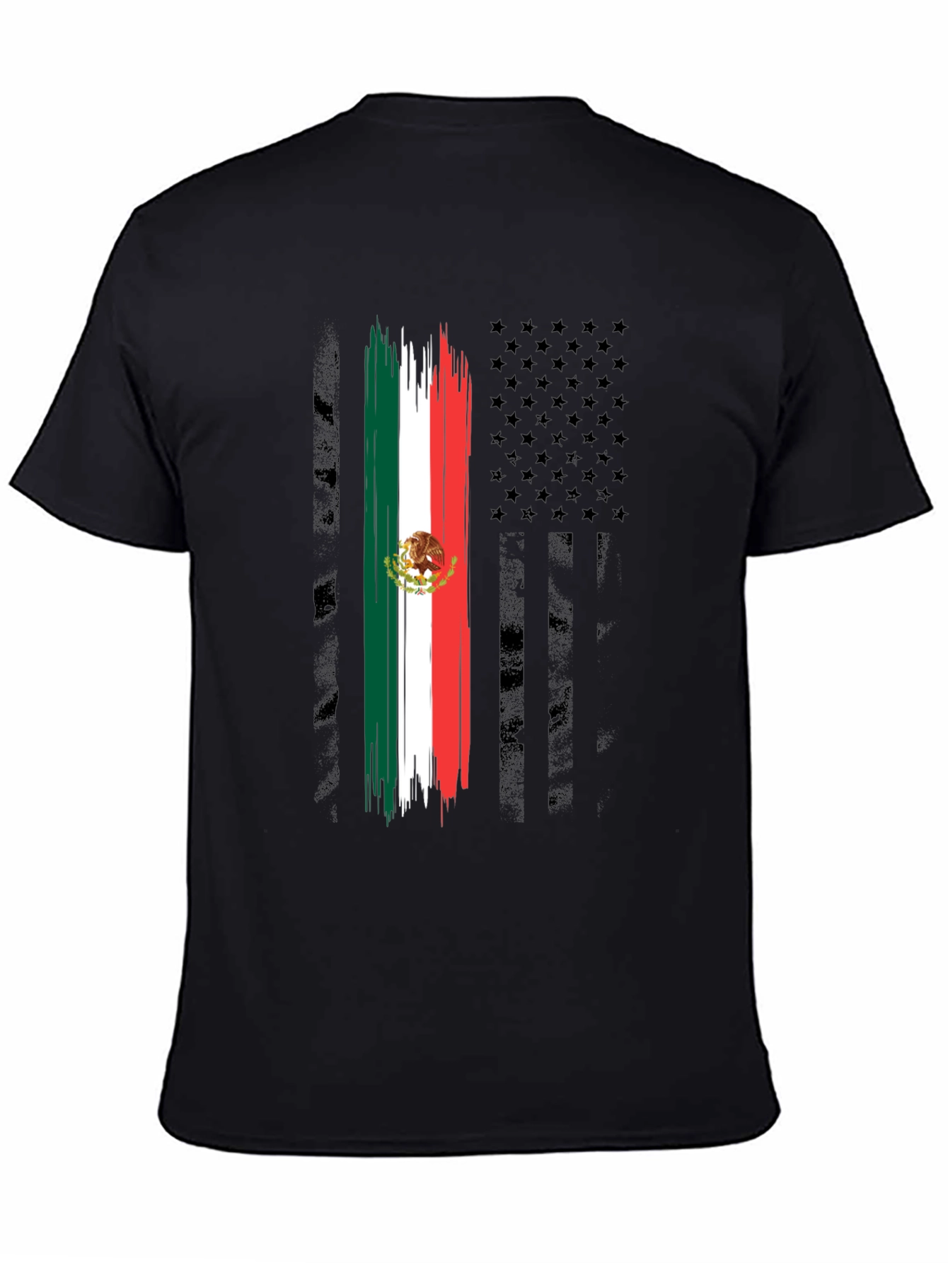 Mexican American Flag T-Shirt
