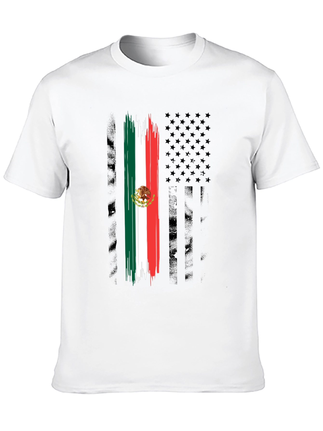 Mexican American Flag T-Shirt
