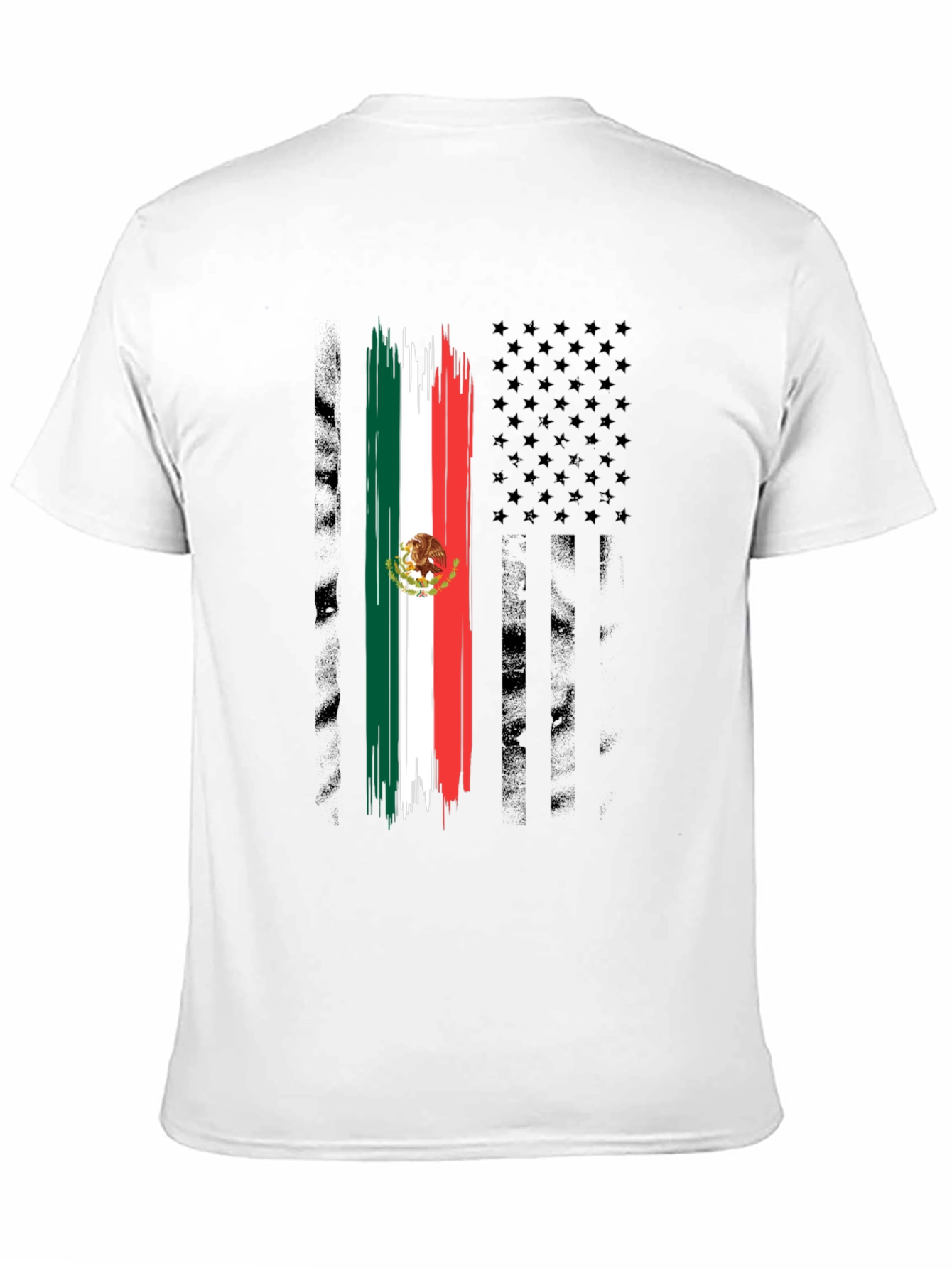 Mexican American Flag T-Shirt
