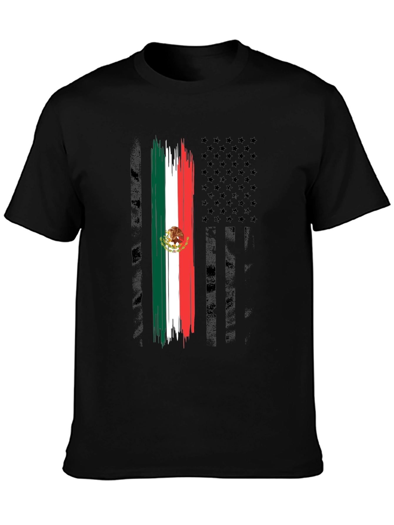 Mexican American Flag T-Shirt