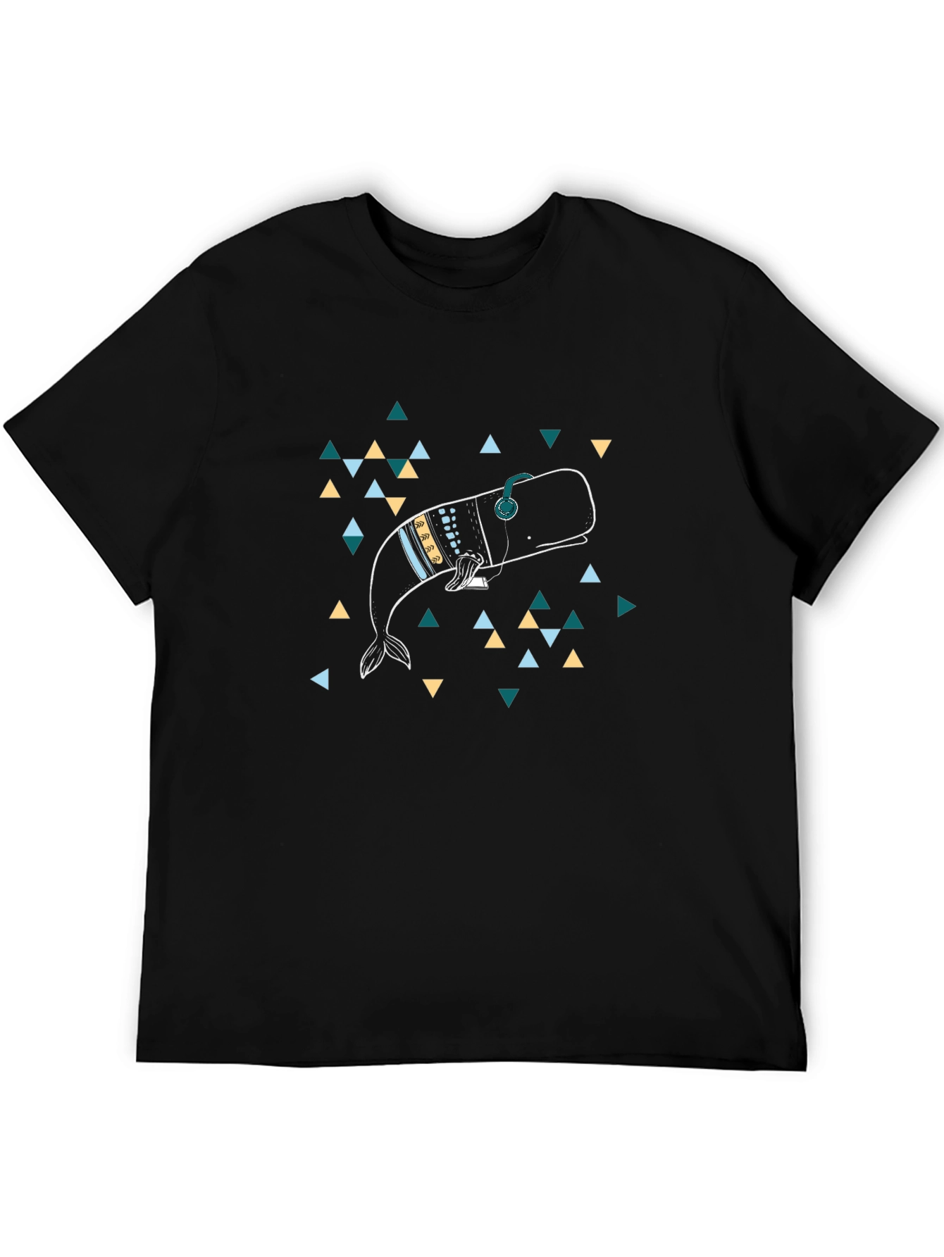 Whale Music T-Shirt - Black