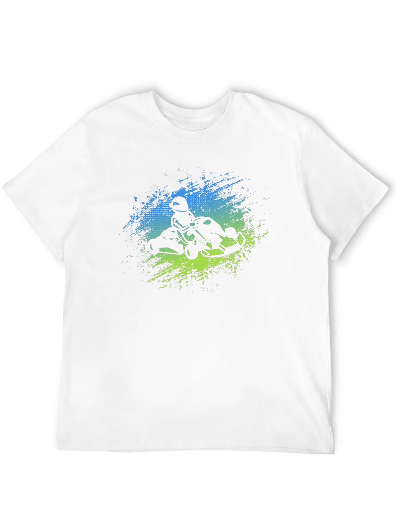 Go-Kart Racer Graphic T-Shirt - Black