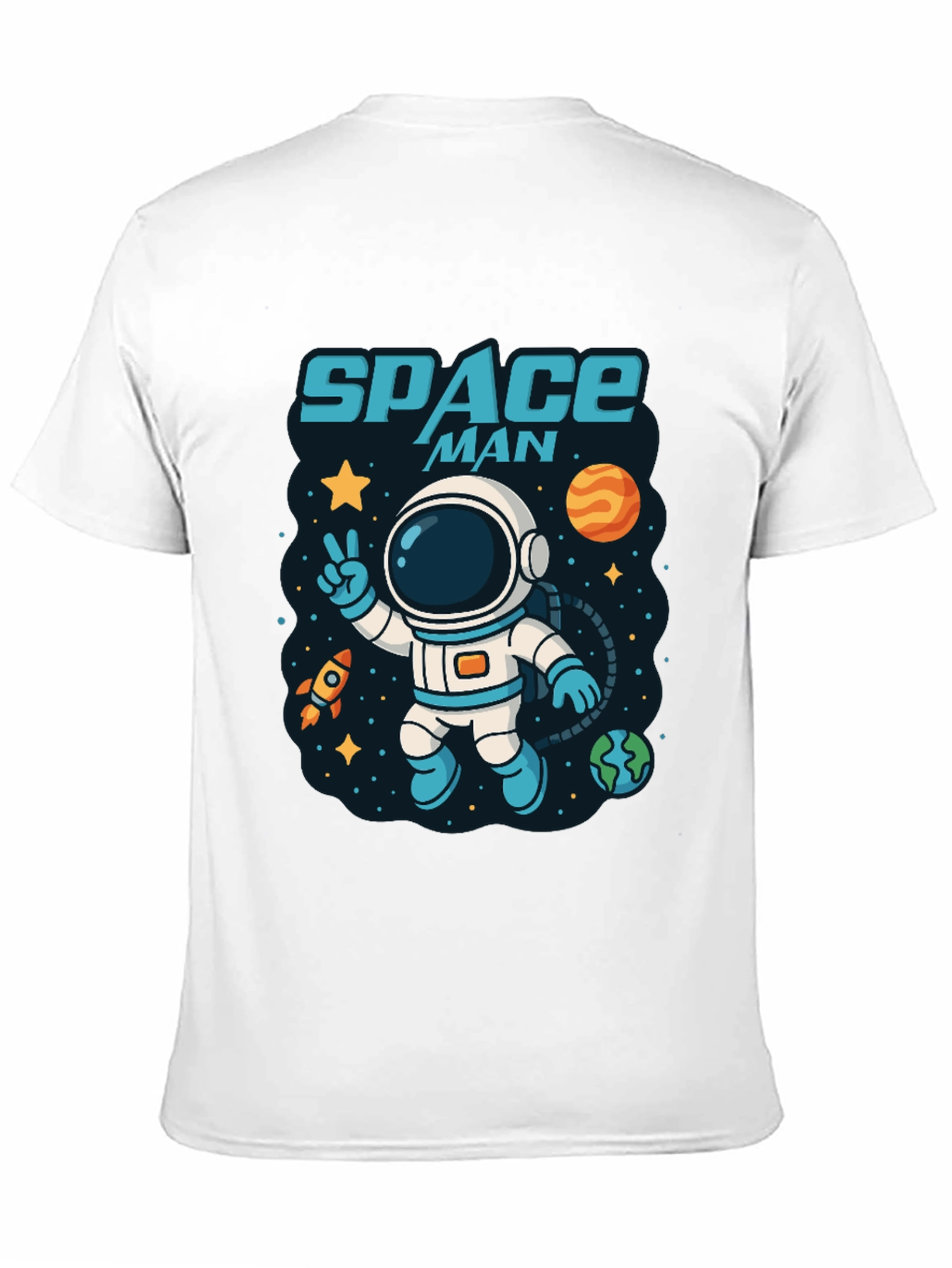 Space Man T-Shirt - Astronaut Design