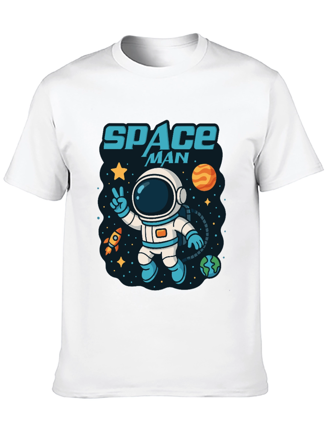 Space Man T-Shirt - Astronaut Design