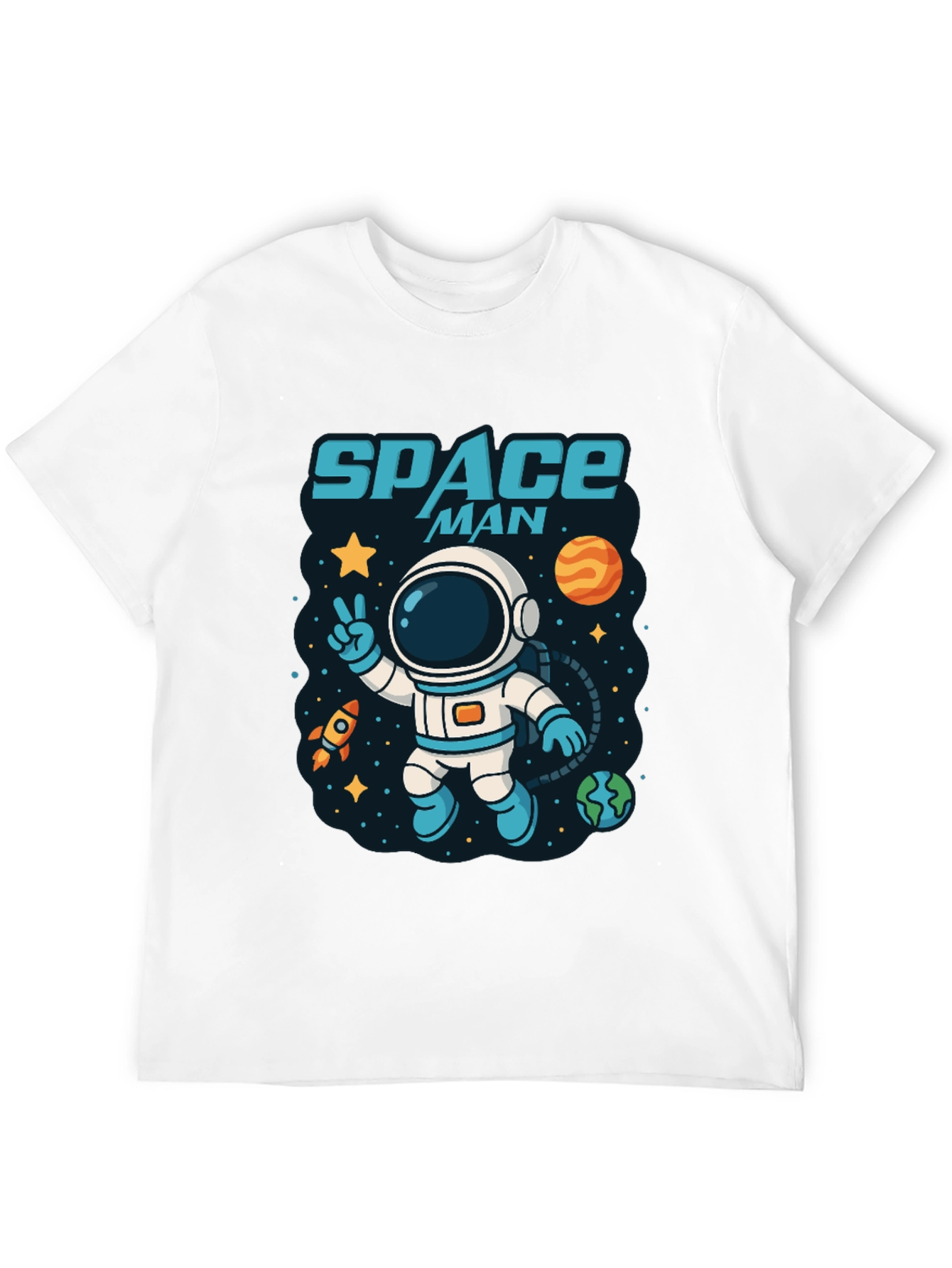 Space Man T-Shirt - Astronaut Design