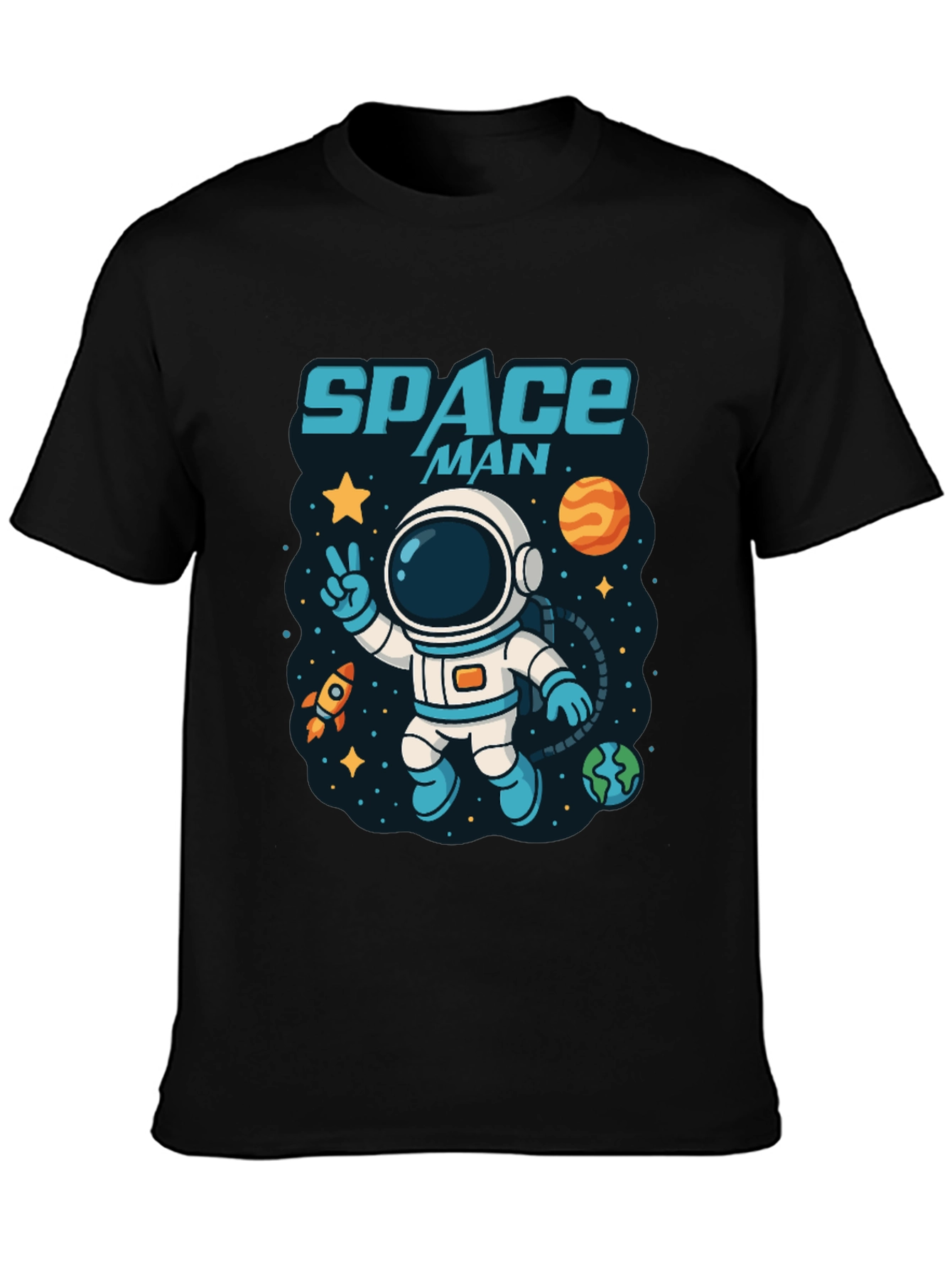 Space Man T-Shirt - Astronaut Design