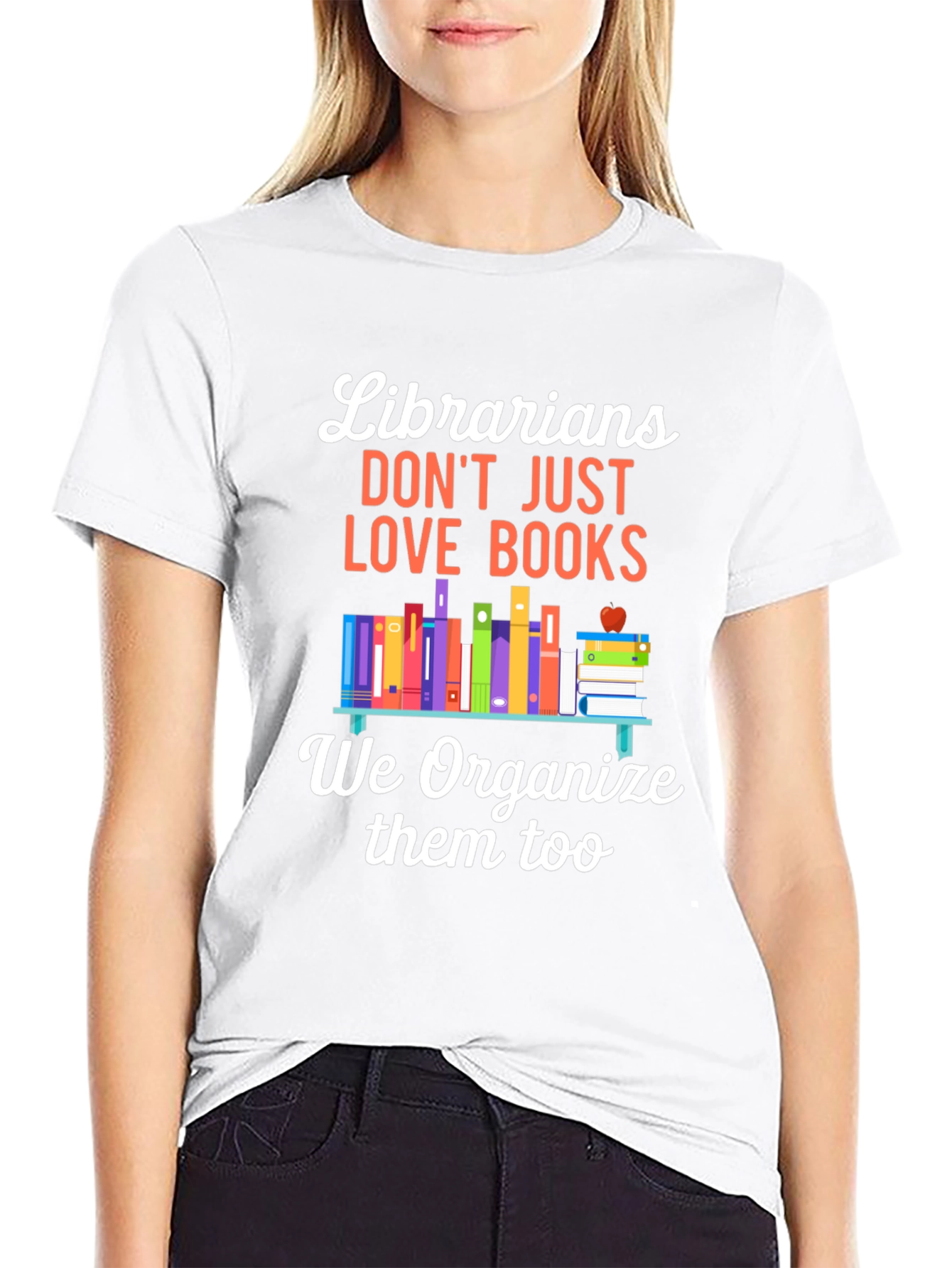 Librarians Love Books T-Shirt