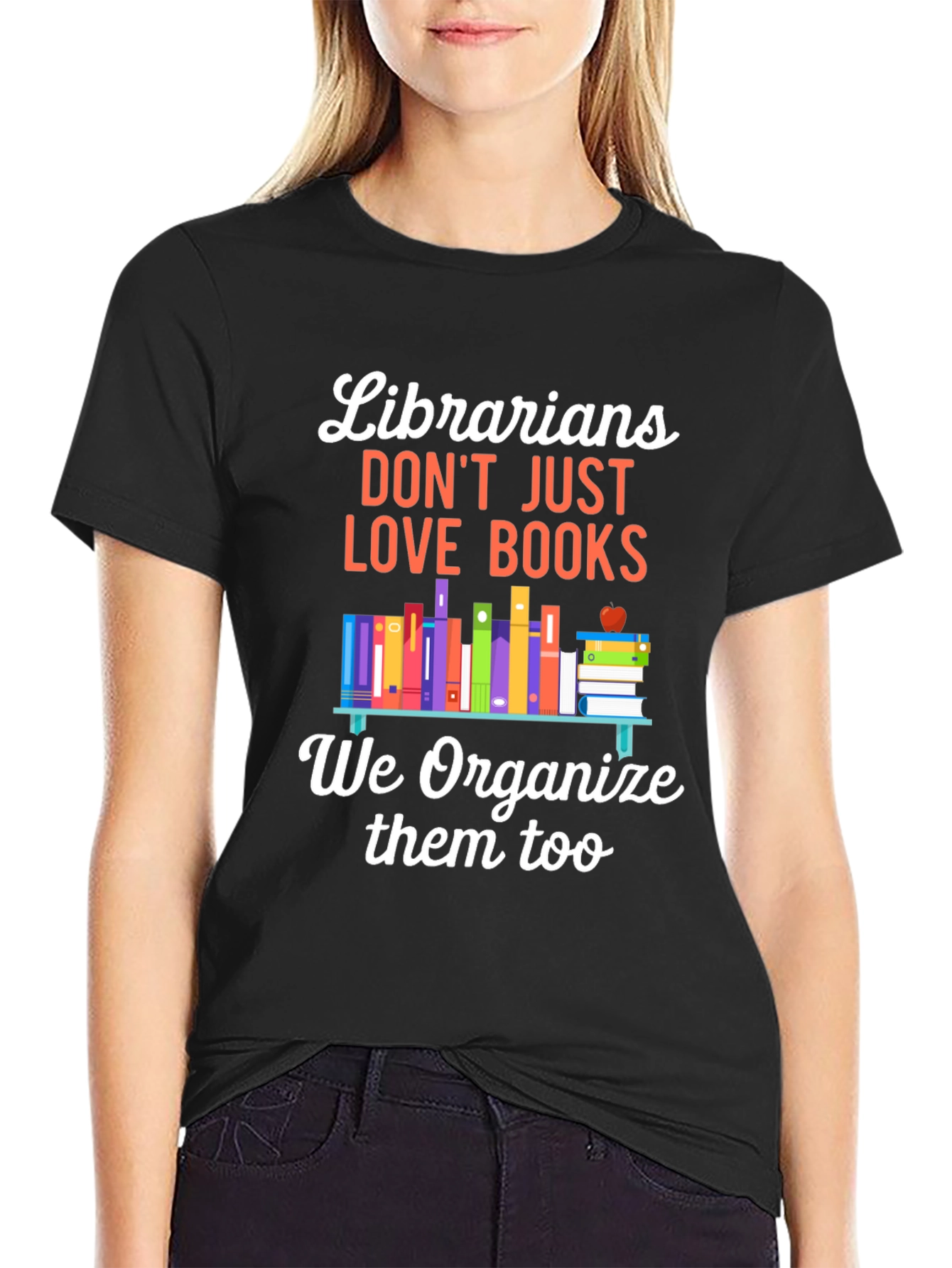 Librarians Love Books T-Shirt