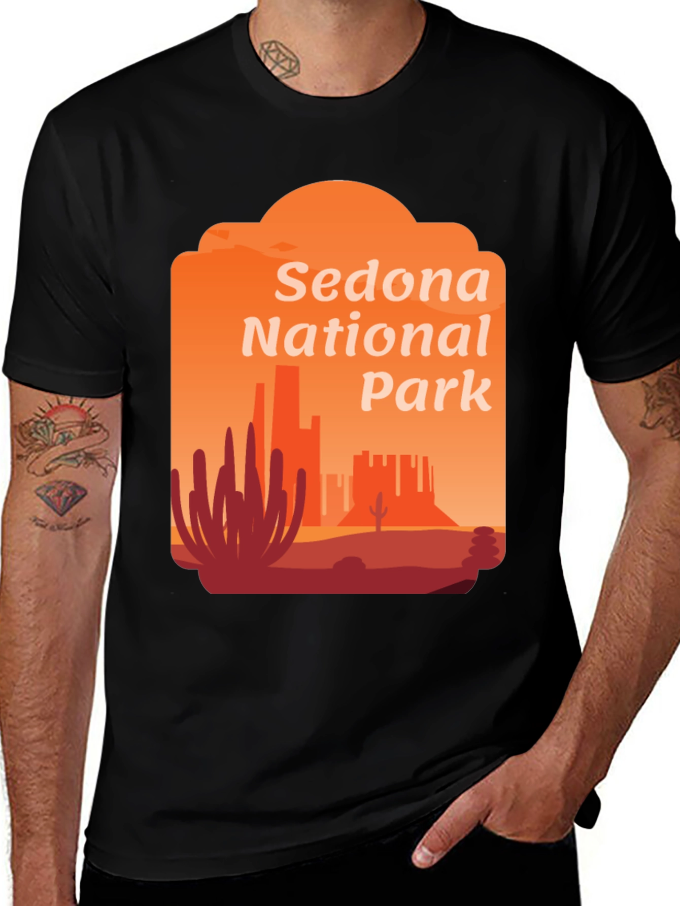 Sedona National Park T-Shirt - Desert Graphic Tee