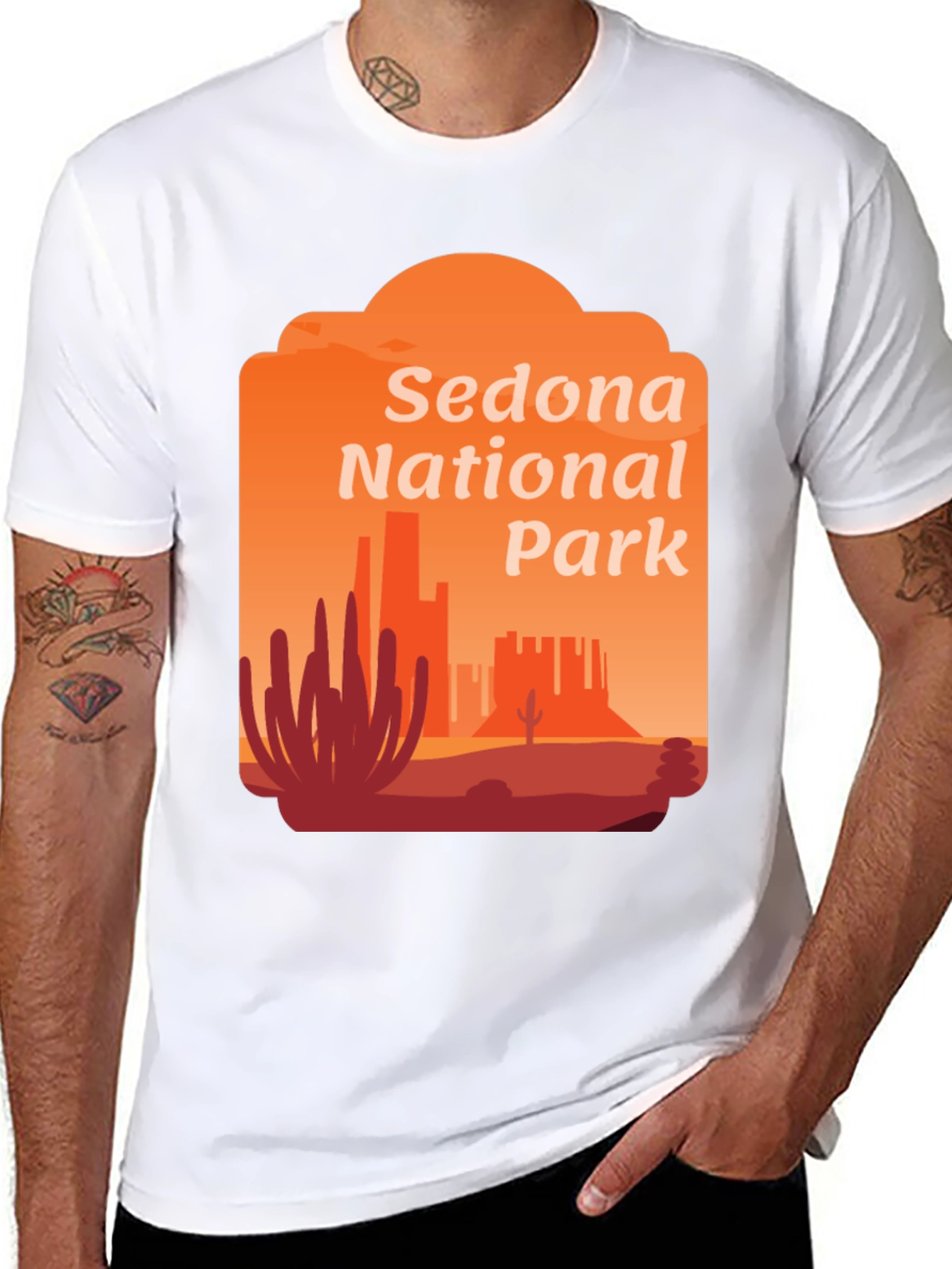 Sedona National Park T-Shirt - Desert Graphic Tee