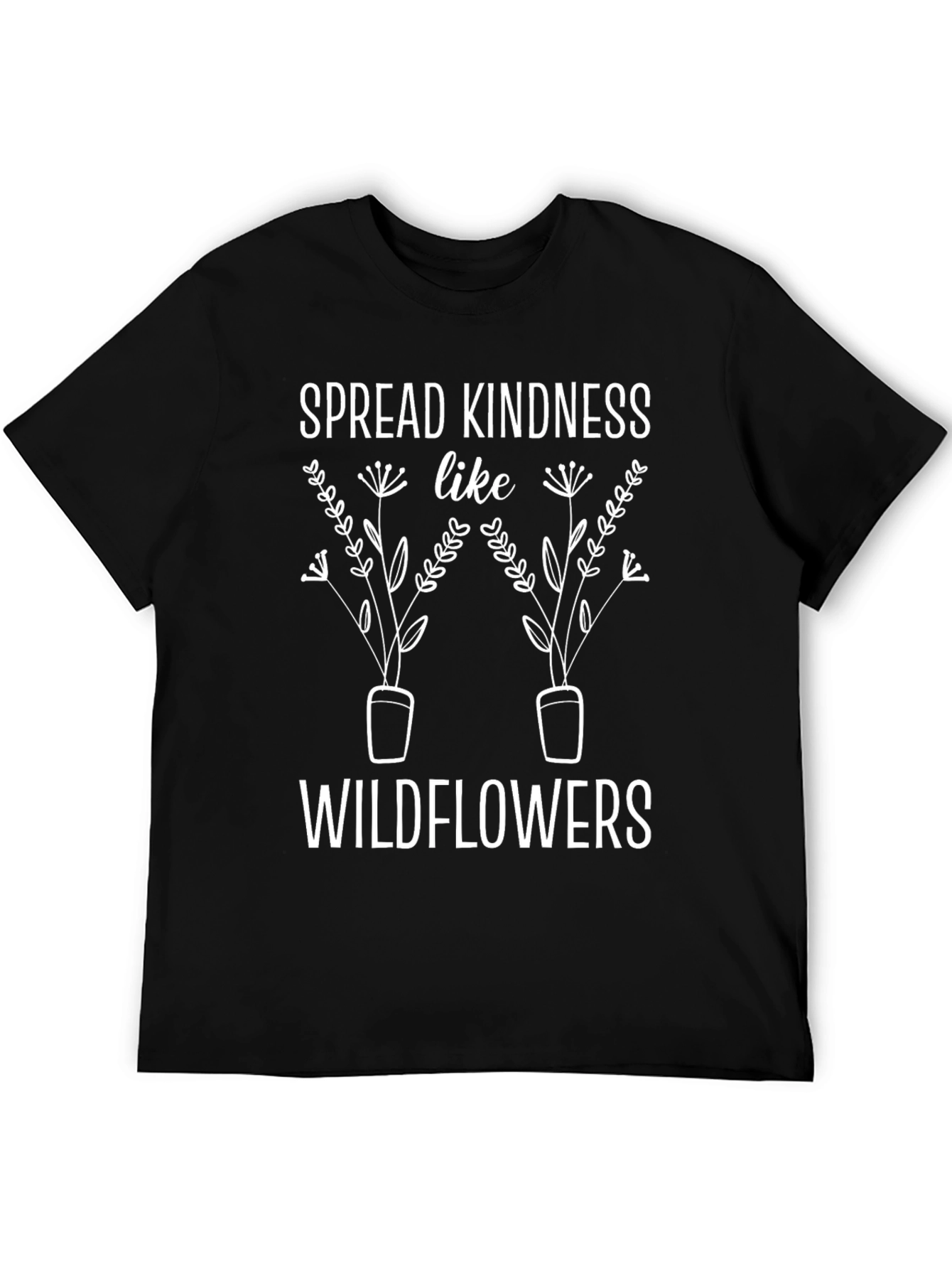 Spread Kindness Wildflowers Graphic Tee