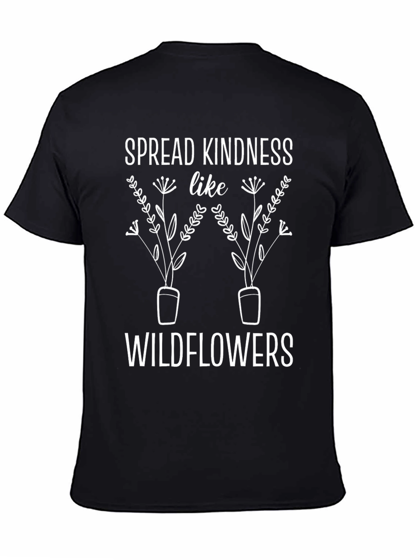 Spread Kindness Wildflowers Graphic Tee