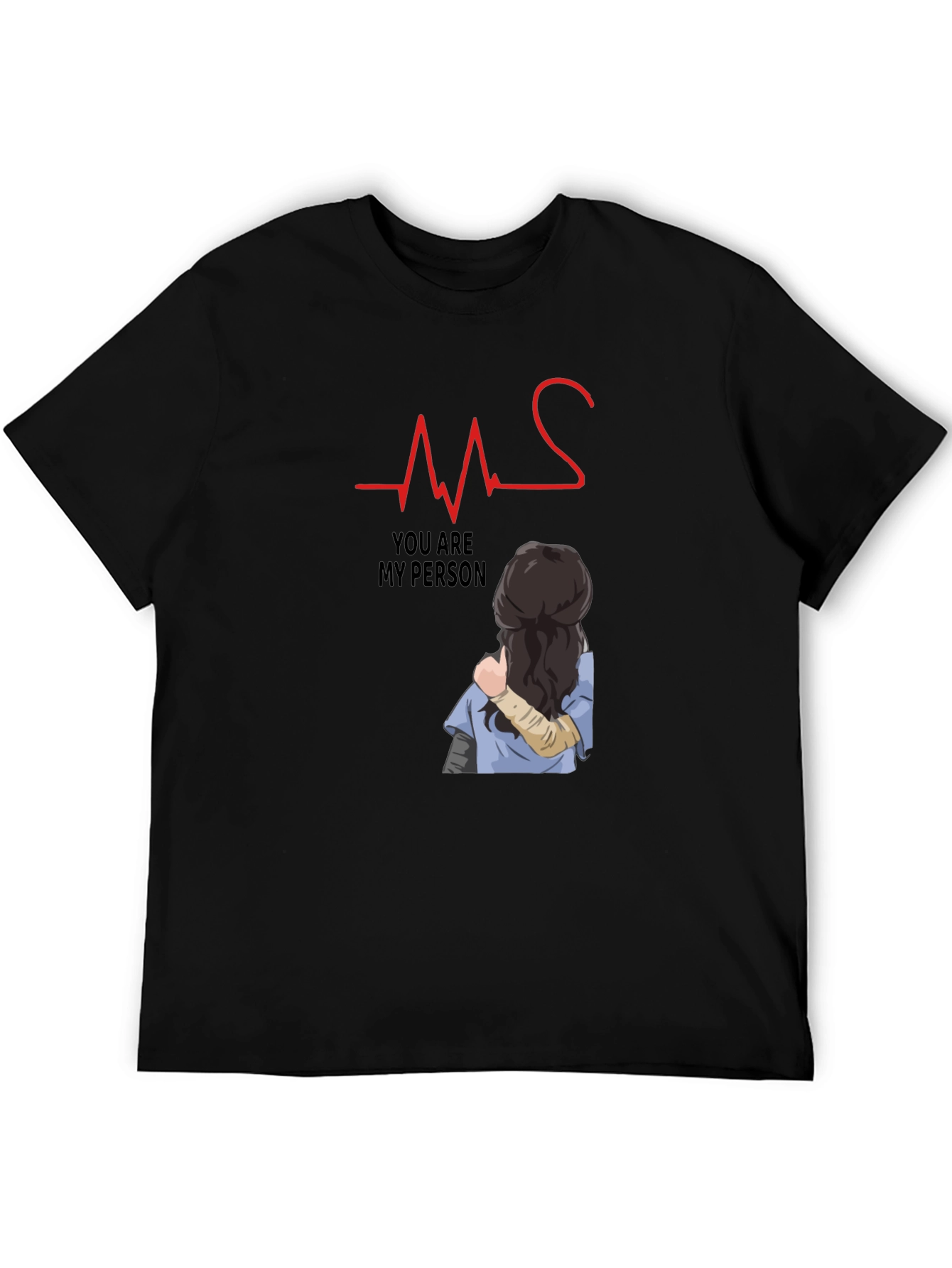 You Are My Person Heartbeat Graphic Tee