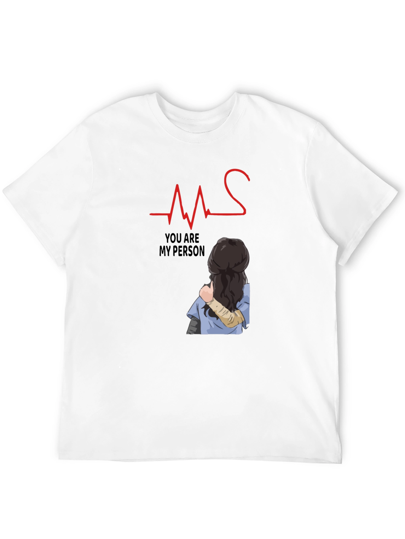 You Are My Person Heartbeat Graphic Tee