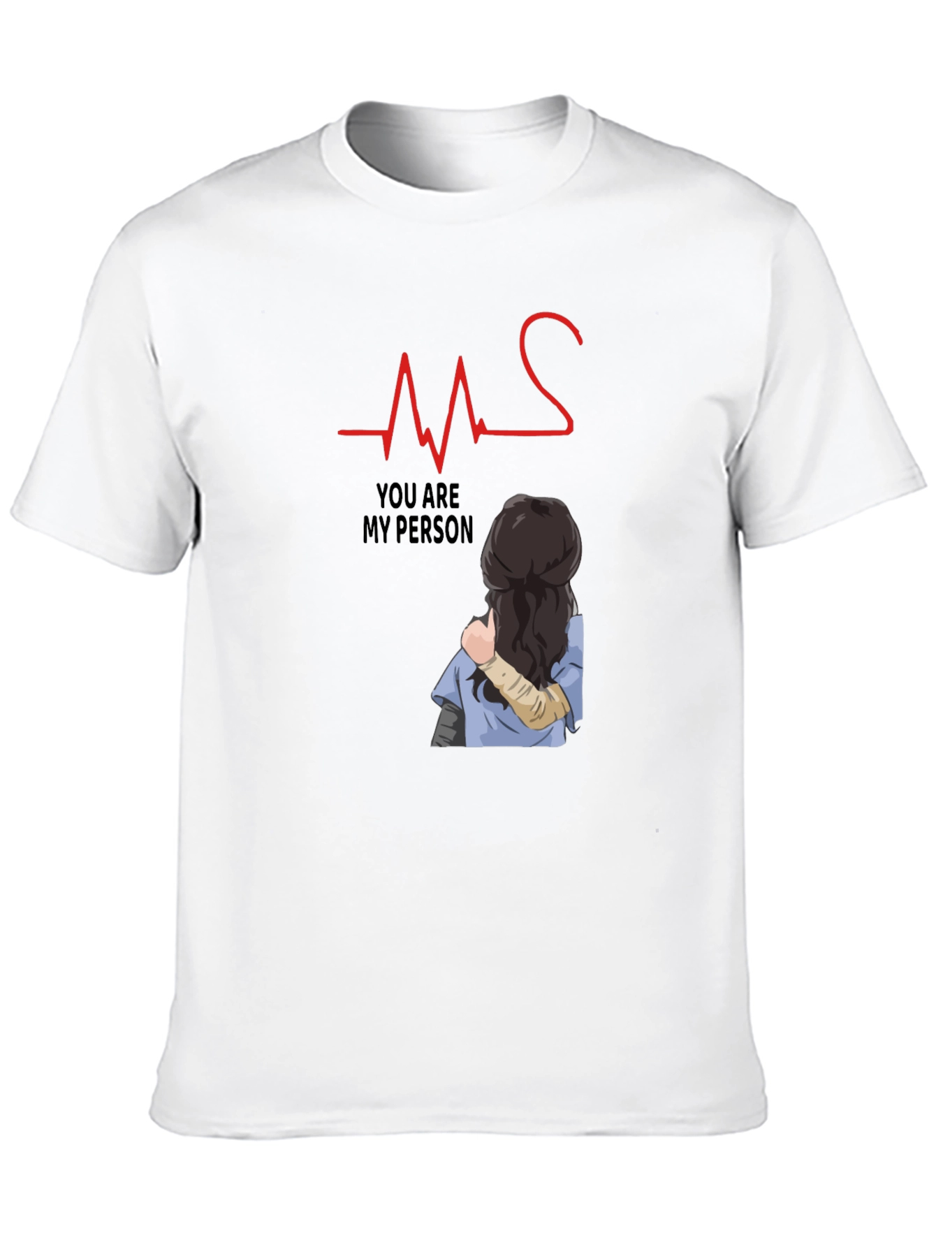 You Are My Person Heartbeat Graphic Tee