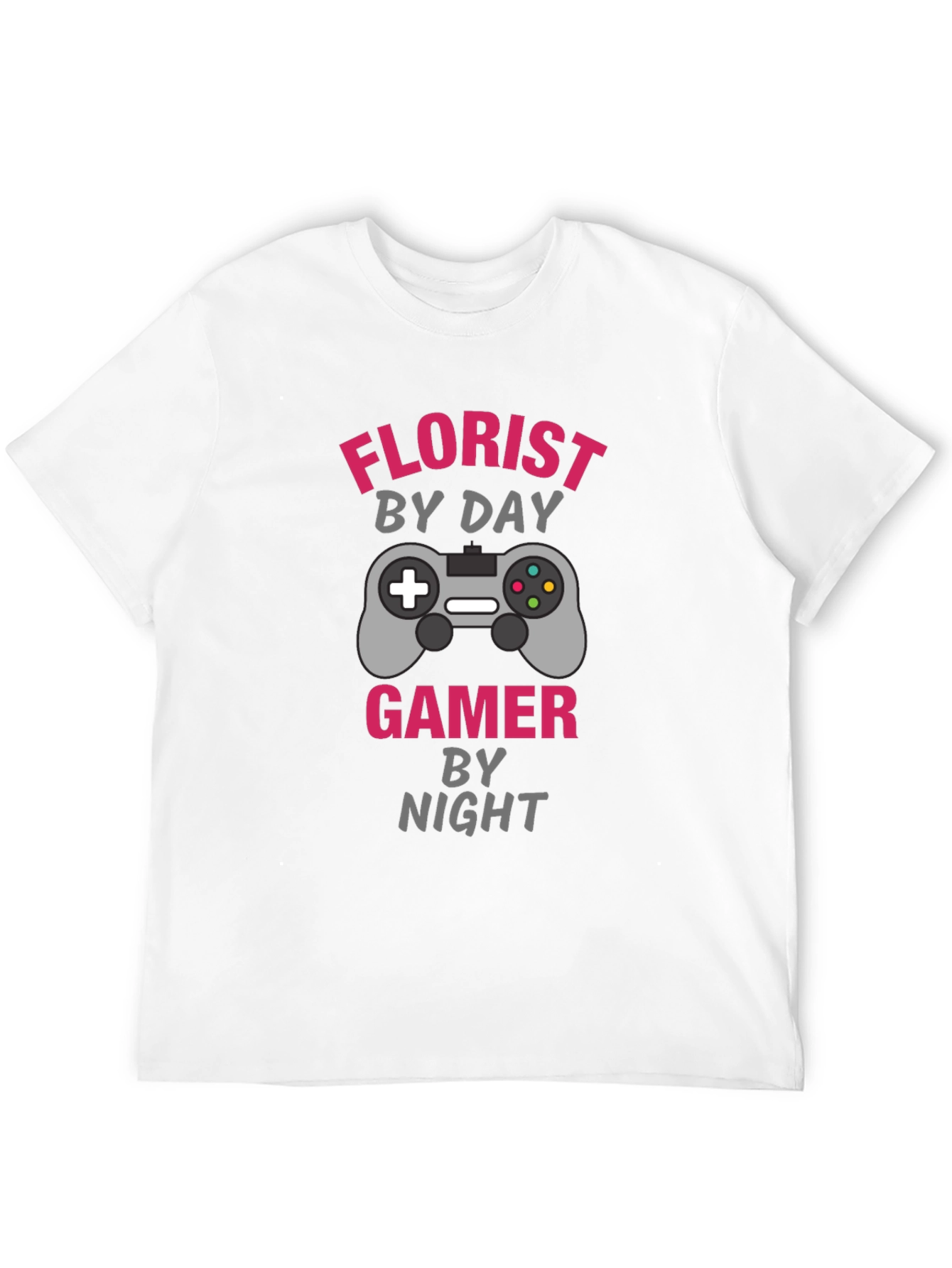 Florist by Day Gamer by Night Graphic Tee