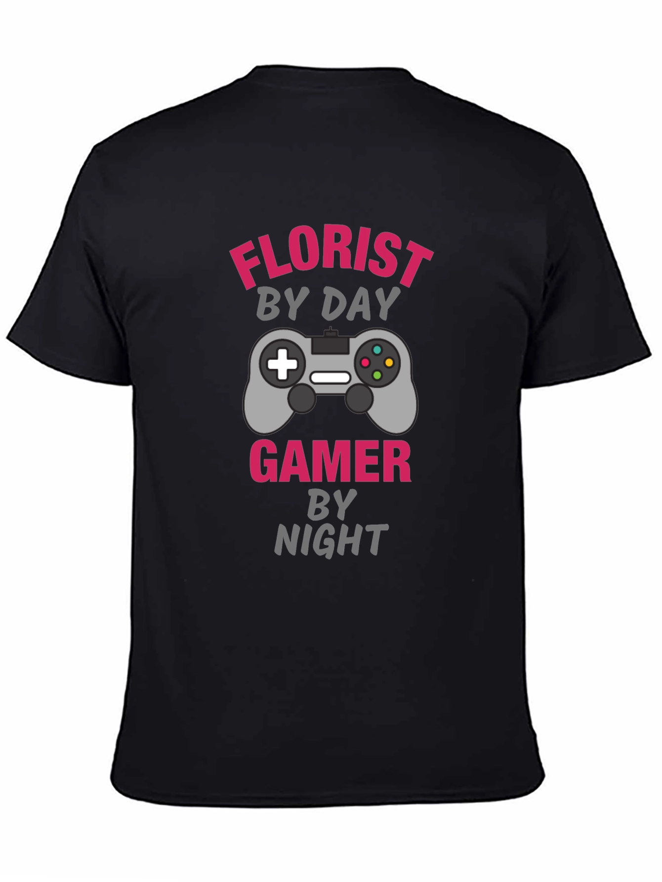 Florist by Day Gamer by Night Graphic Tee