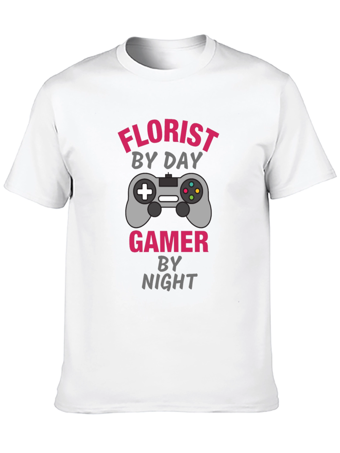 Florist by Day Gamer by Night Graphic Tee
