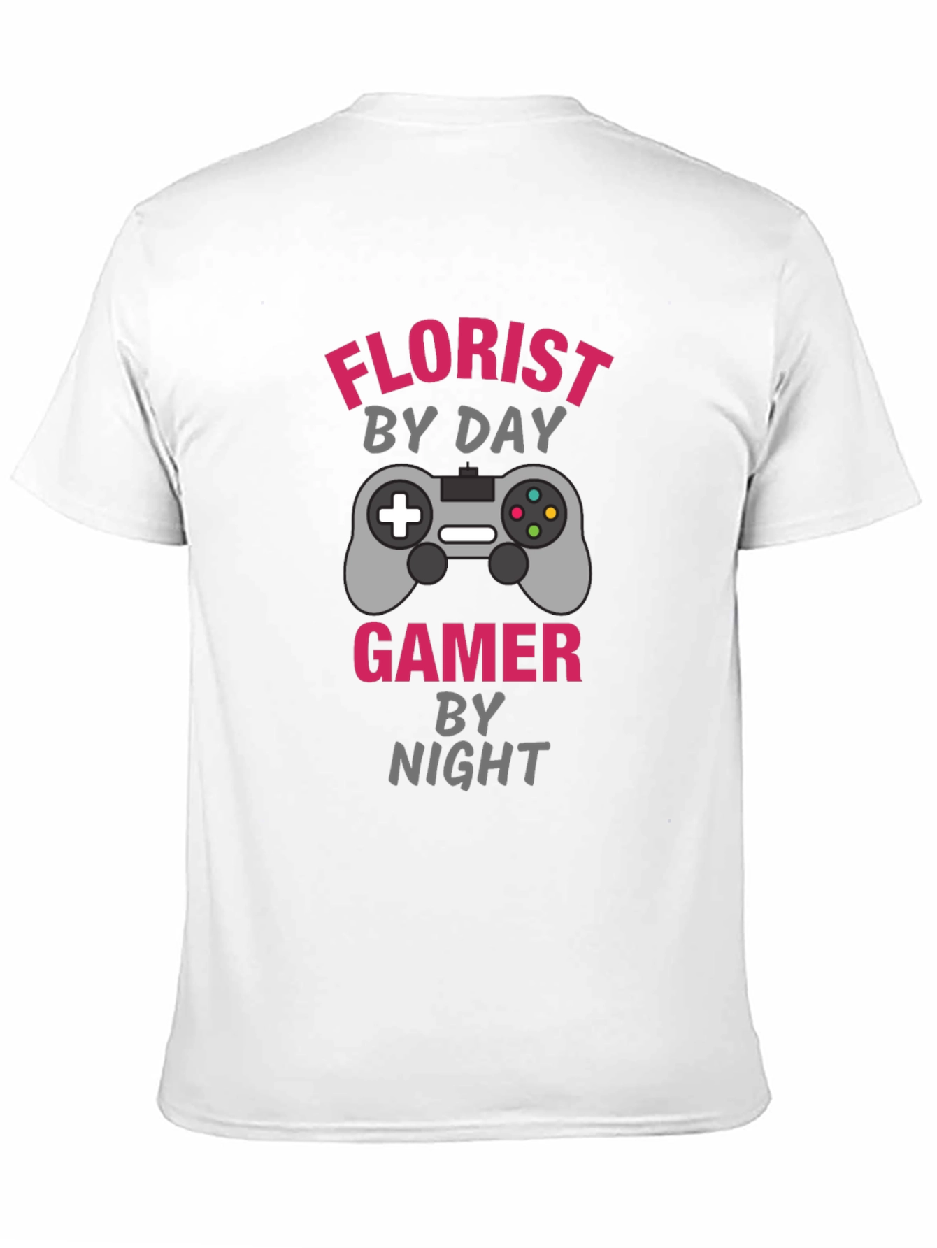 Florist by Day Gamer by Night Graphic Tee