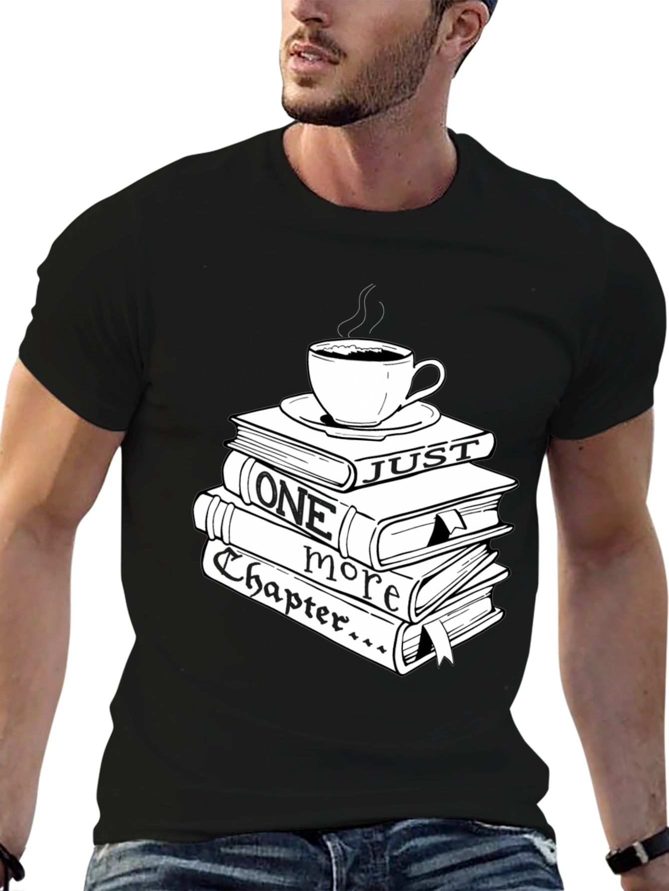 Book Lovers Tee: Just One More Chapter