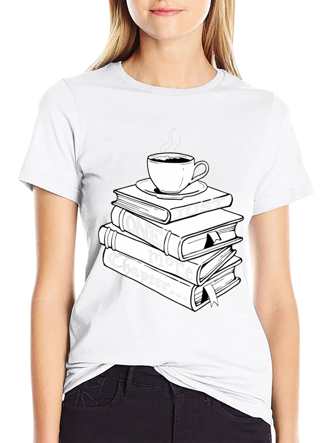 Book Lovers Tee: Just One More Chapter