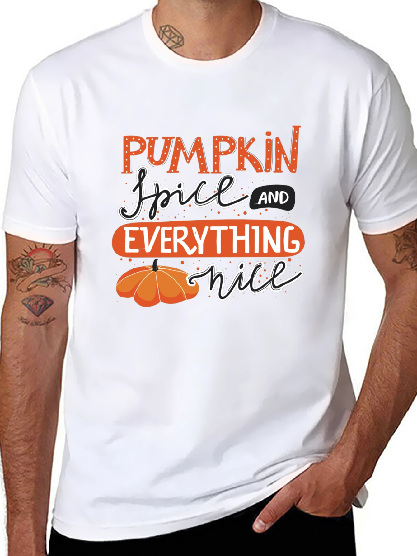 Pumpkin Spice & Everything Nice Graphic Tee