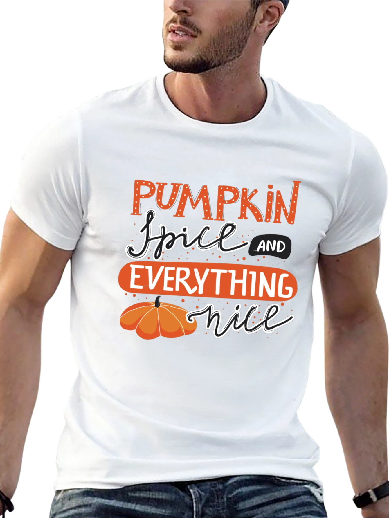Pumpkin Spice & Everything Nice Graphic Tee