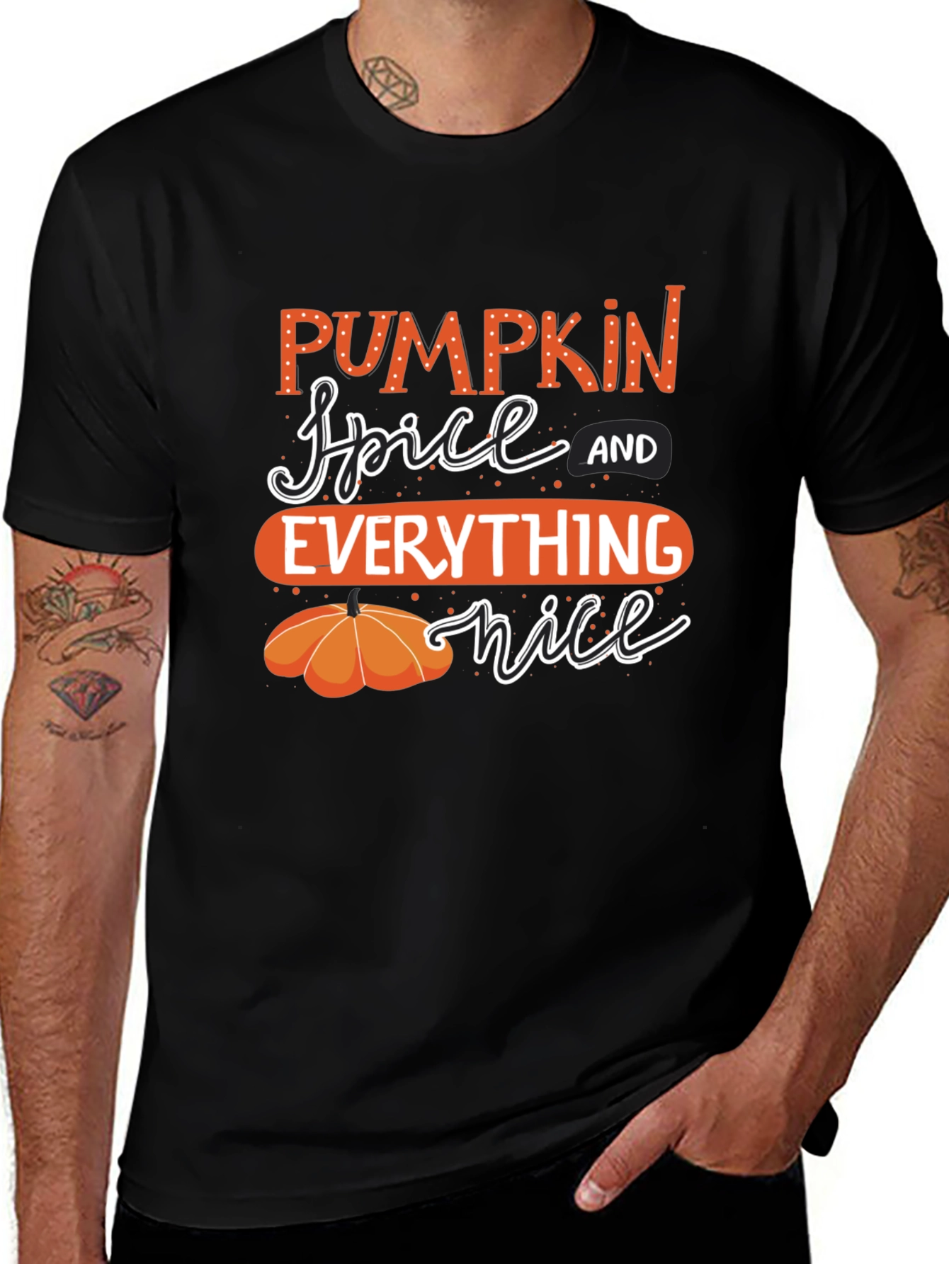 Pumpkin Spice & Everything Nice Graphic Tee