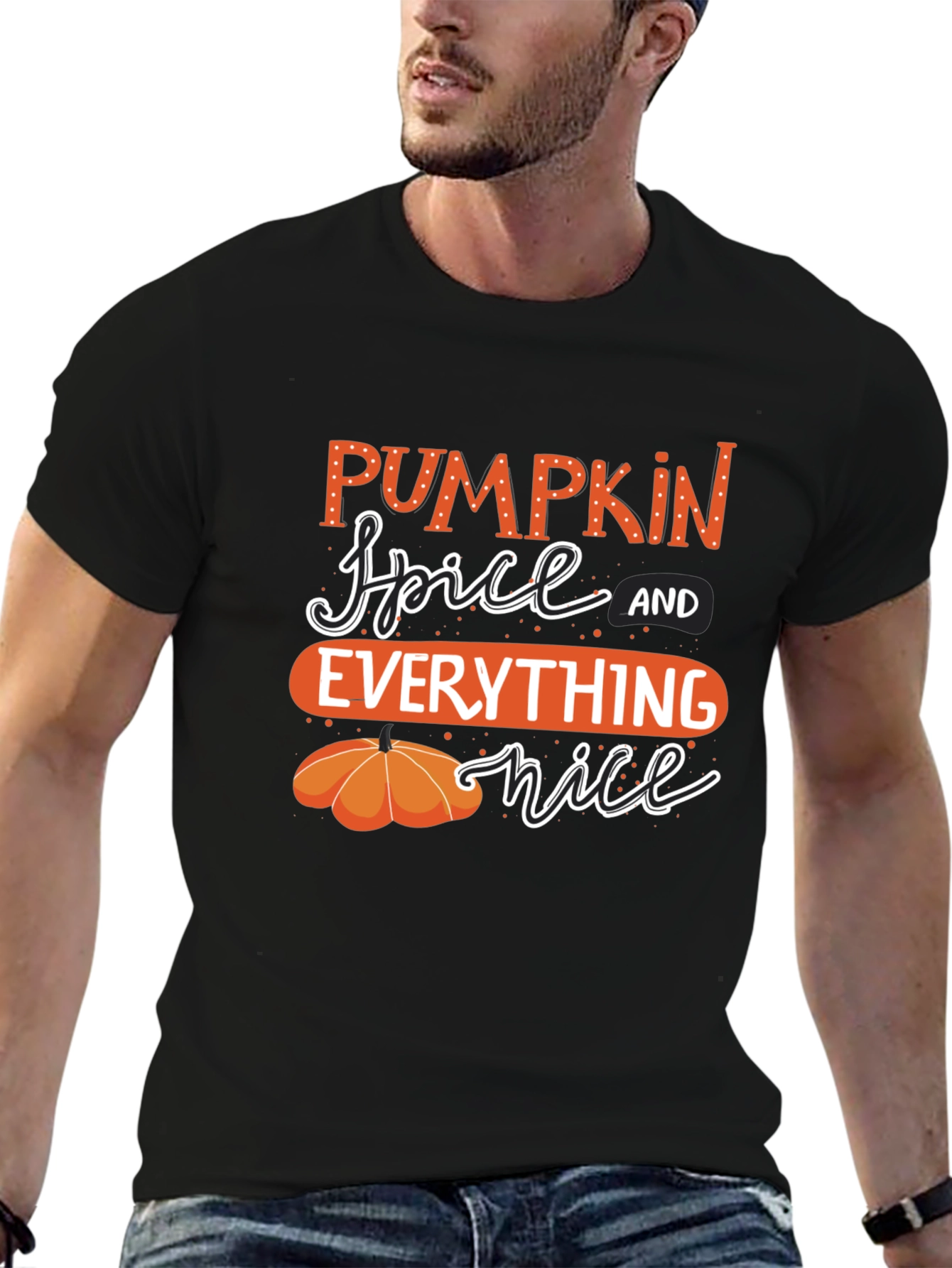 Pumpkin Spice & Everything Nice Graphic Tee