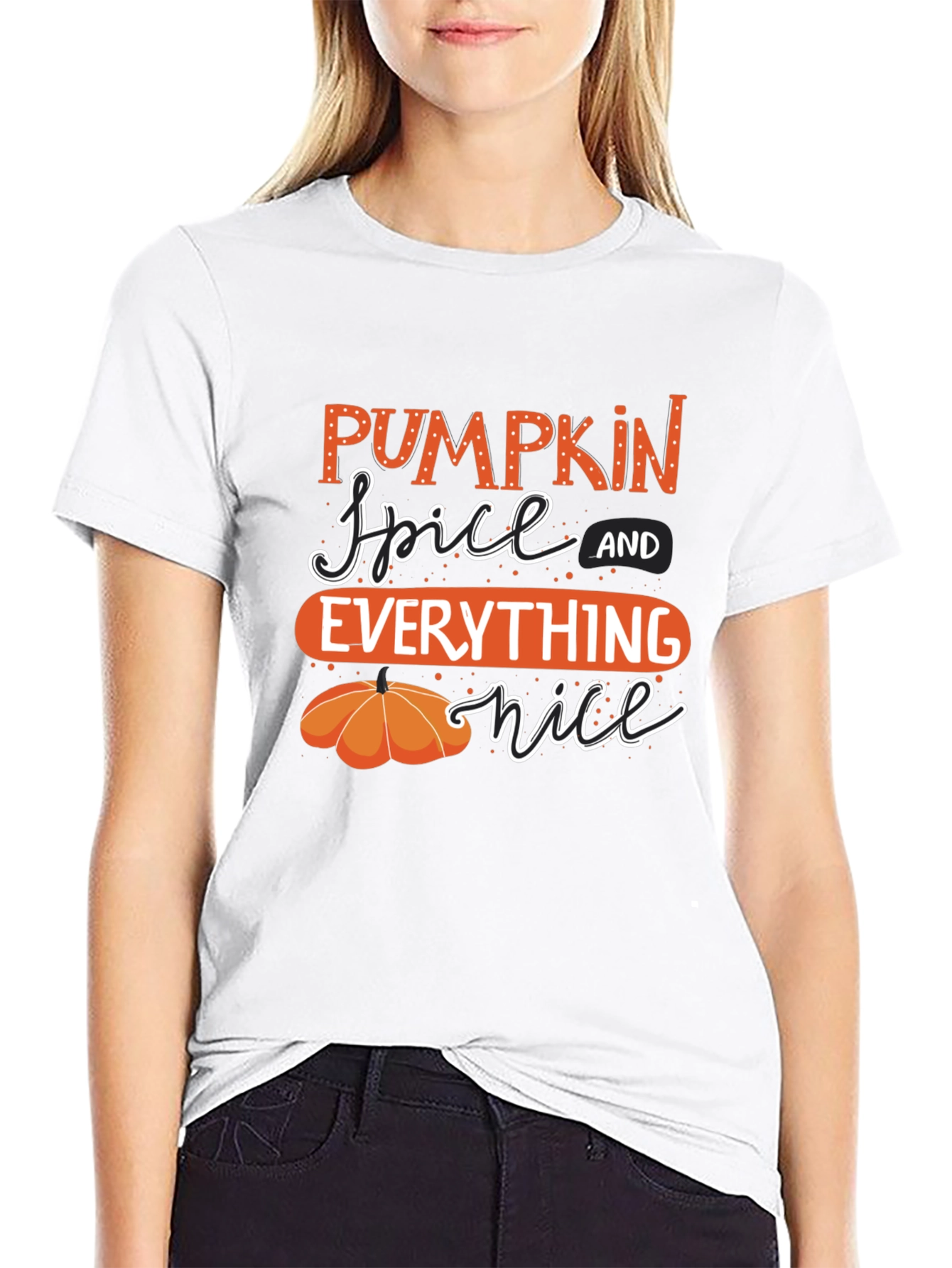 Pumpkin Spice & Everything Nice Graphic Tee