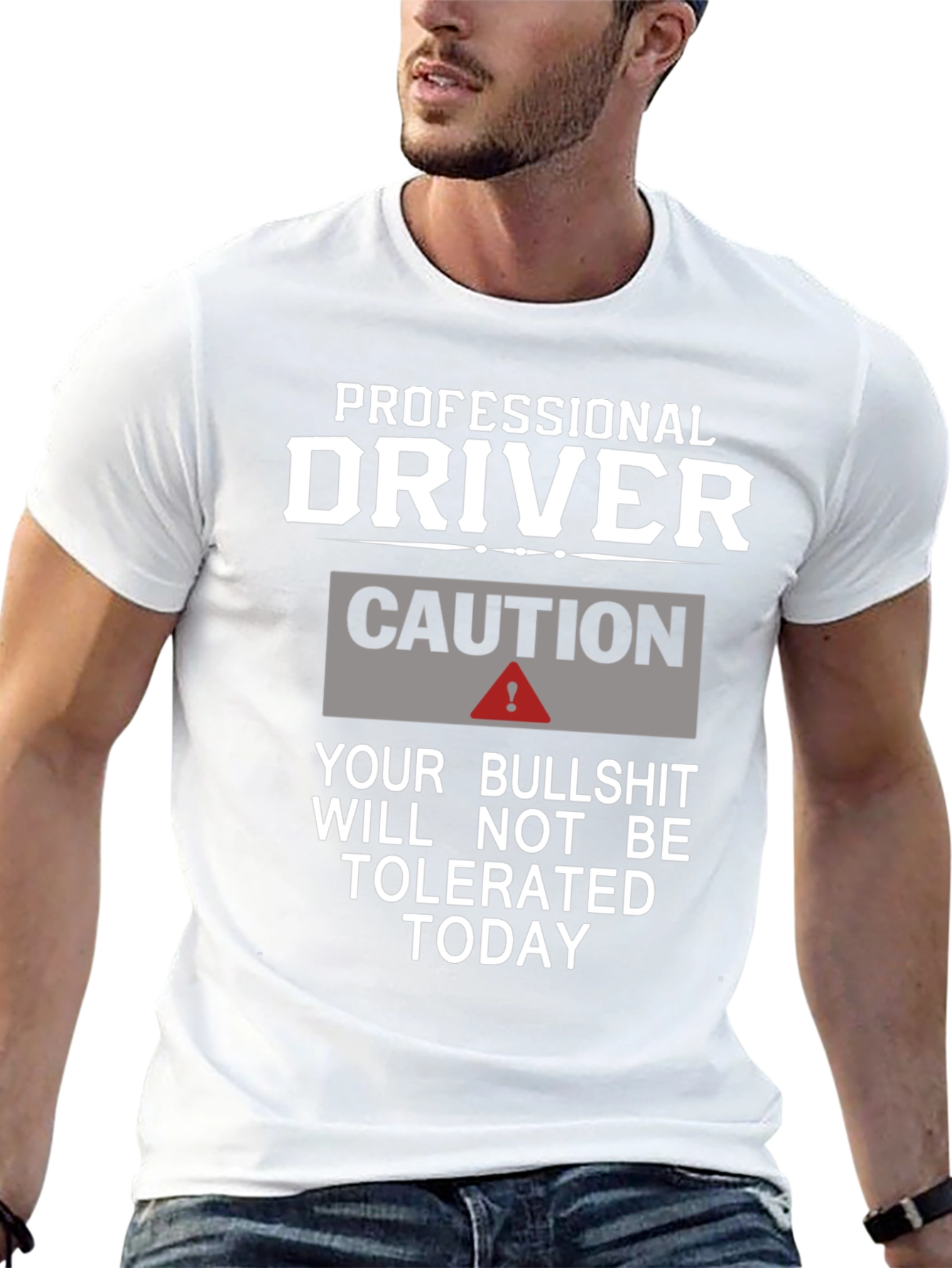 Professional Driver Caution T-Shirt