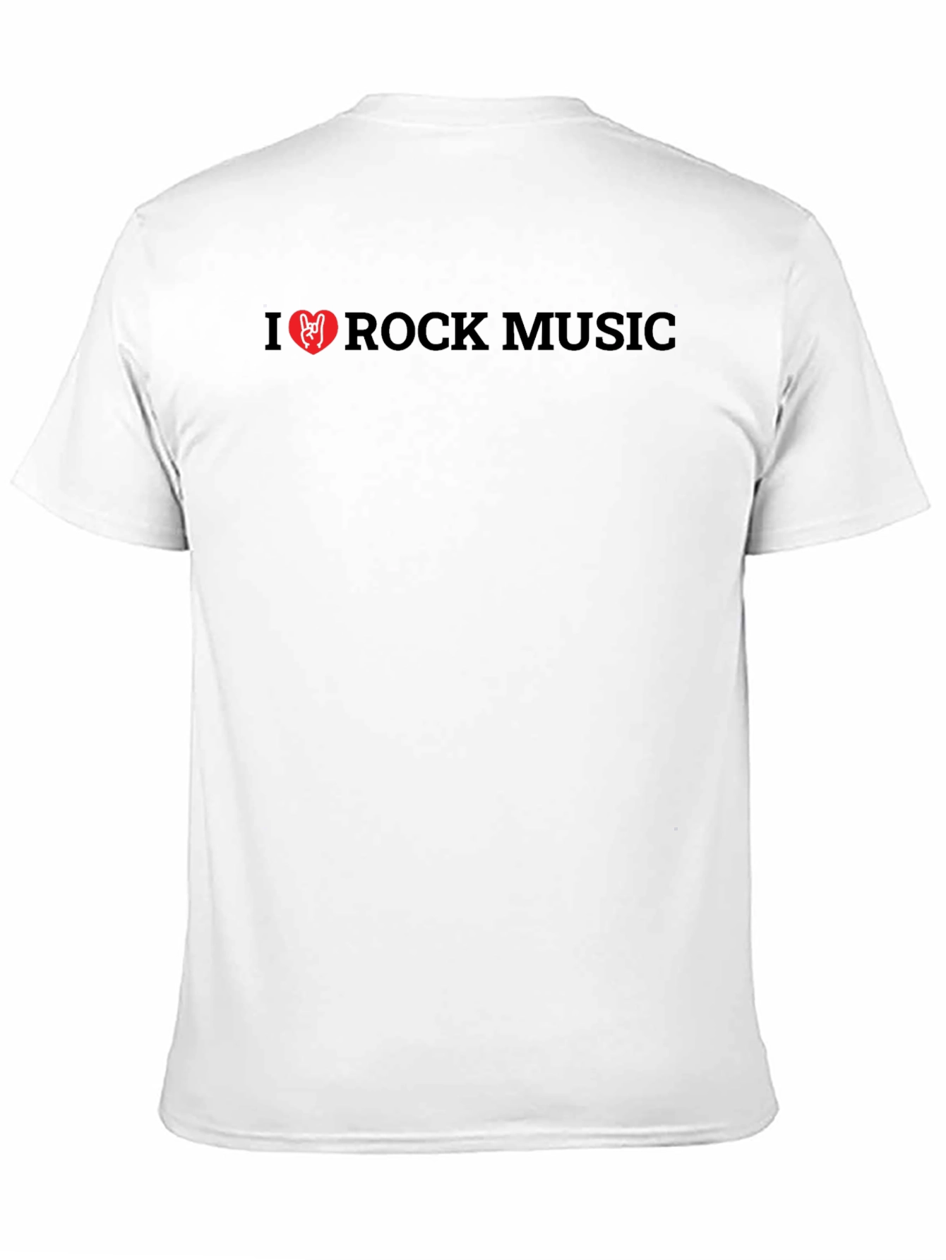 I Love Rock Music Graphic T-Shirt