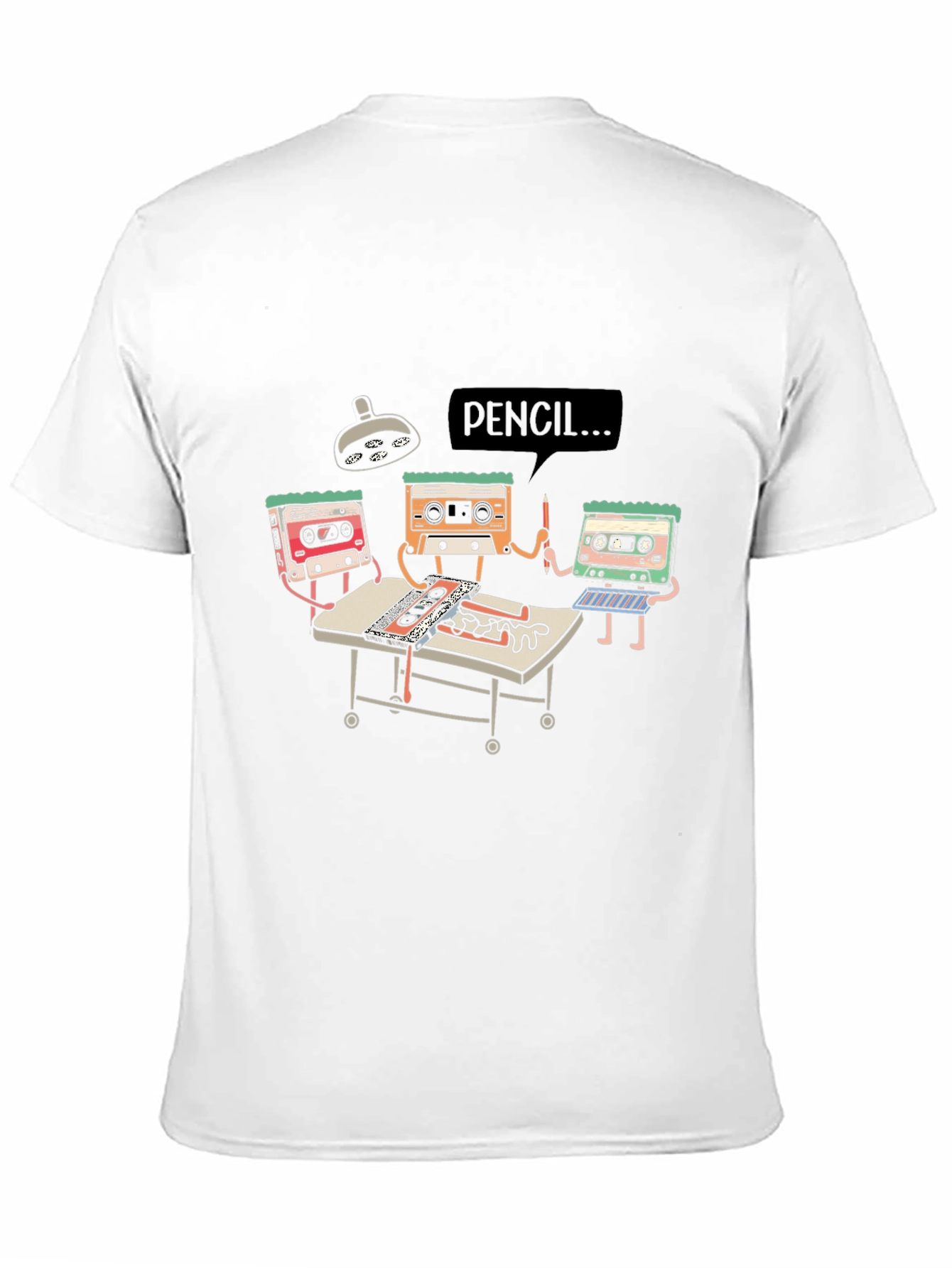 Cassette Tape Surgery T-Shirt - Funny Music Tee