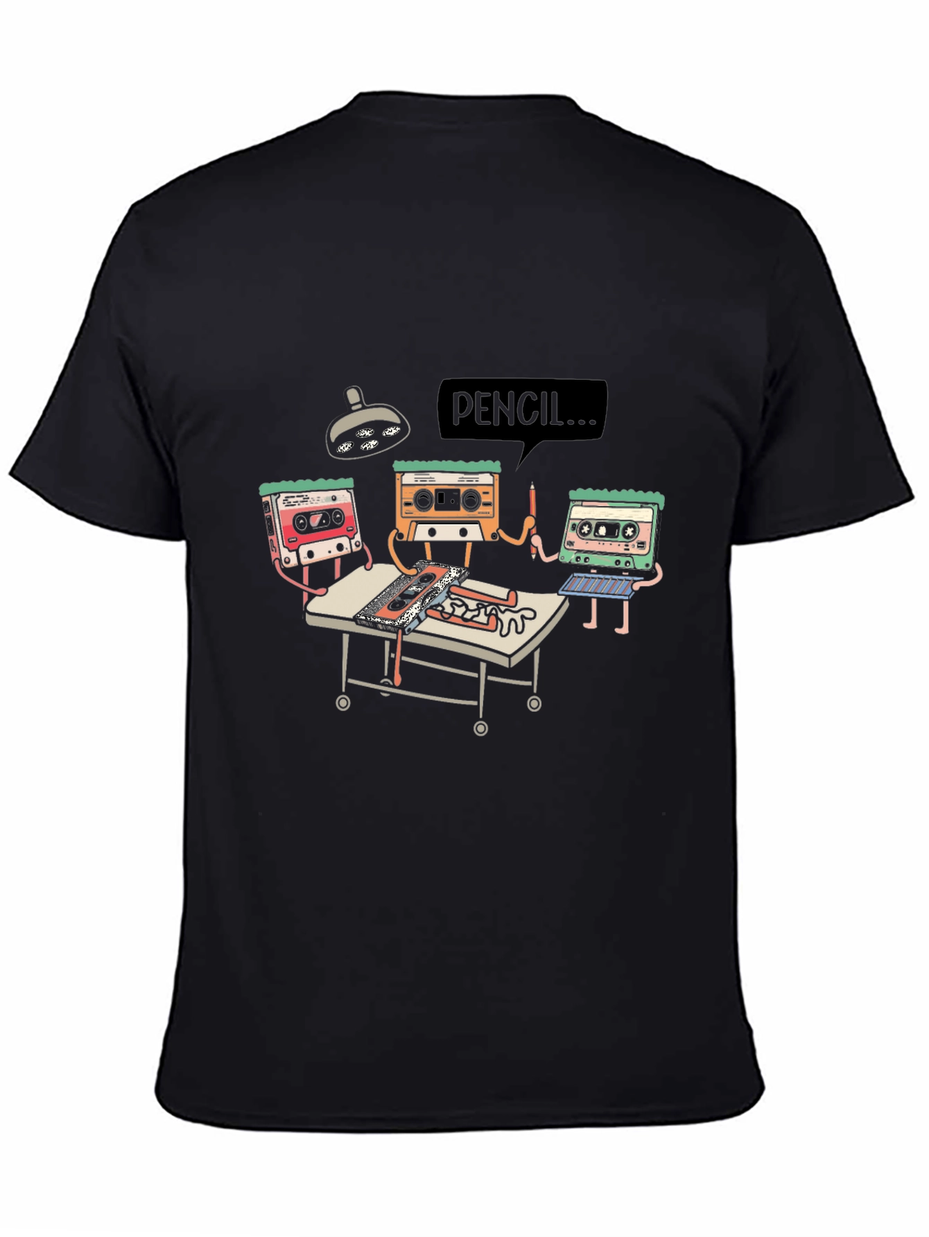 Cassette Tape Surgery T-Shirt - Funny Music Tee