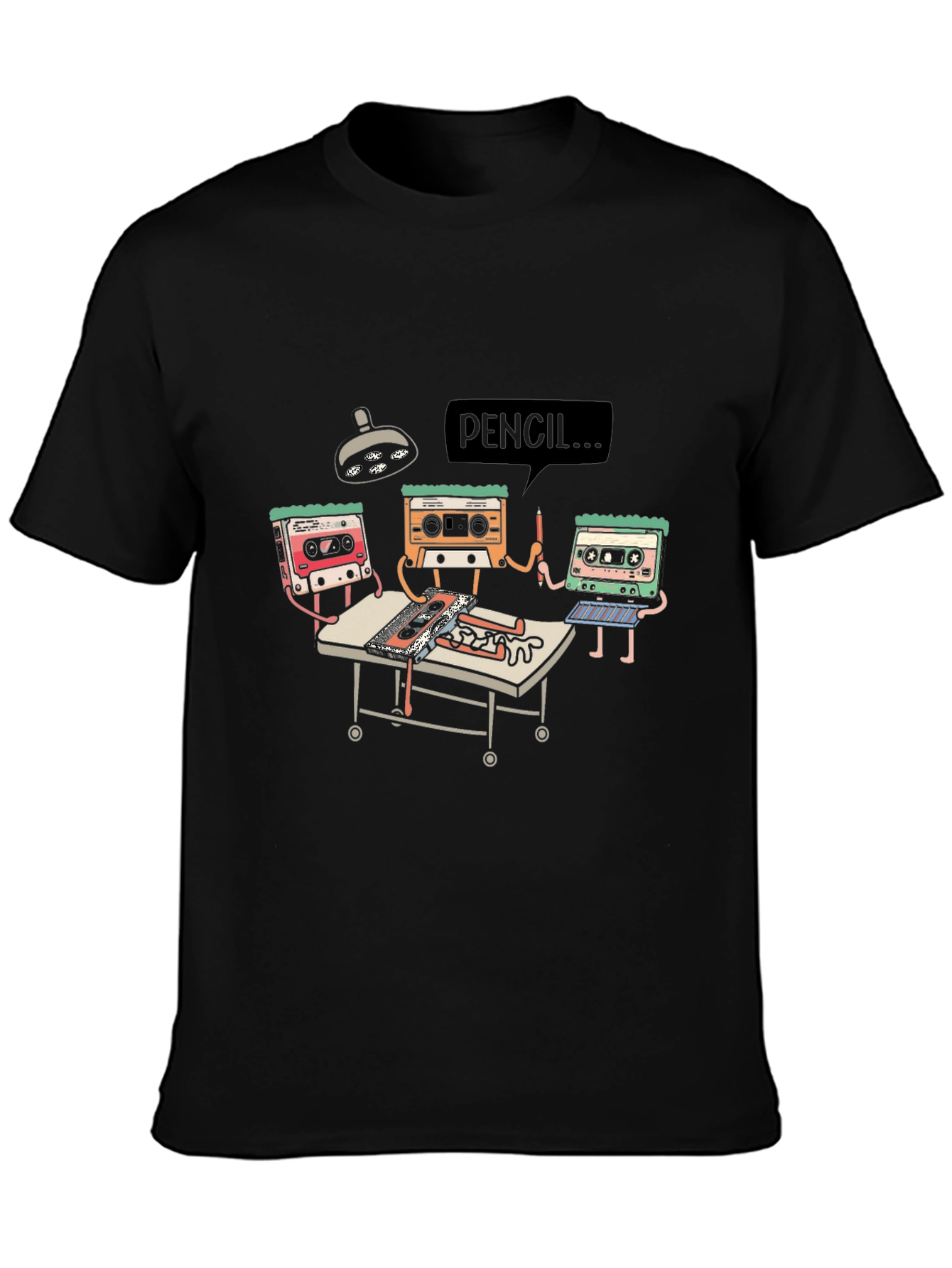 Cassette Tape Surgery T-Shirt - Funny Music Tee