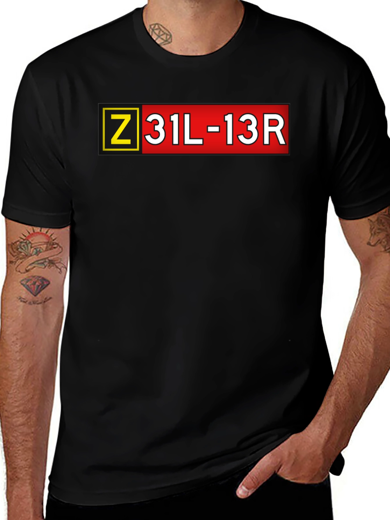 Aviation Runway Code T-Shirt