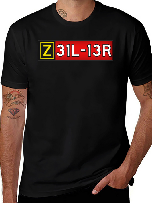 Aviation Runway Code T-Shirt
