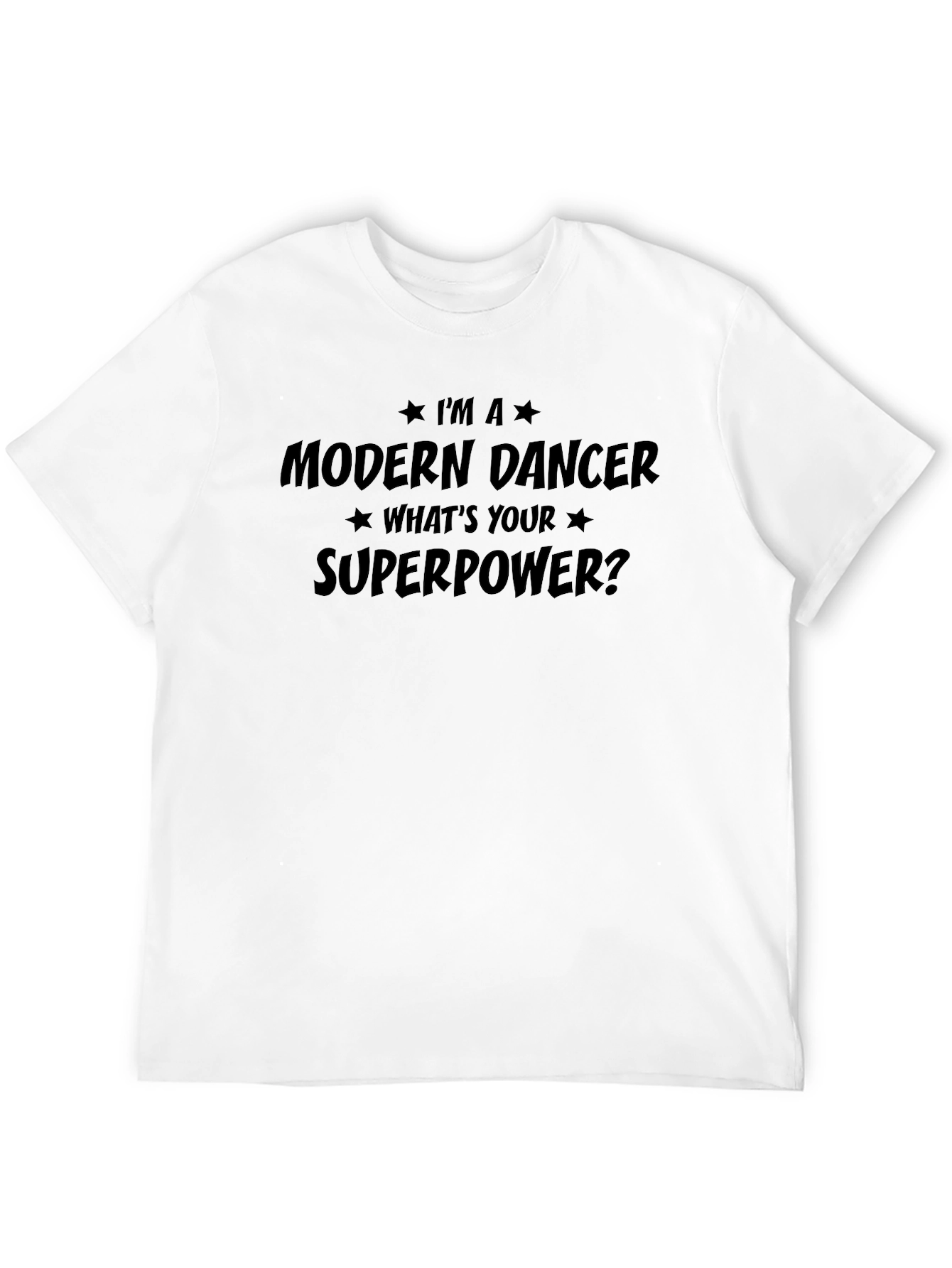 Modern Dancer Superpower T-Shirt - Black