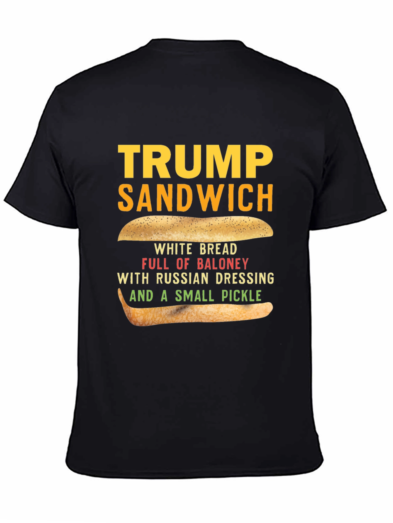 Trump Sandwich Graphic Tee - Political Humor T-Shirt