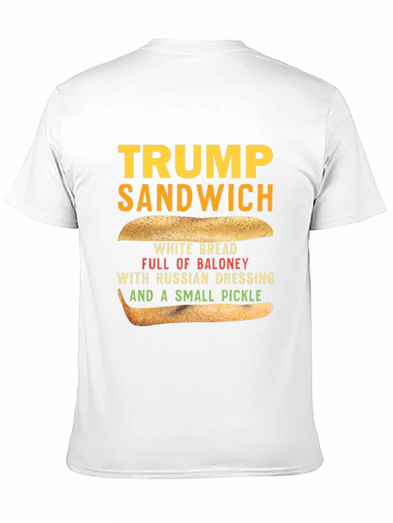 Trump Sandwich Graphic Tee - Political Humor T-Shirt