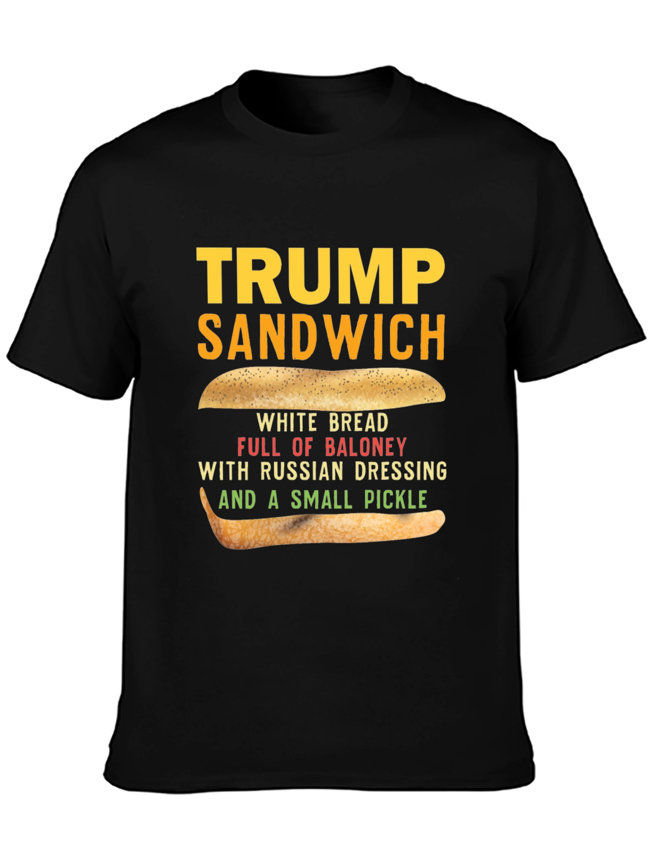 Trump Sandwich Graphic Tee - Political Humor T-Shirt