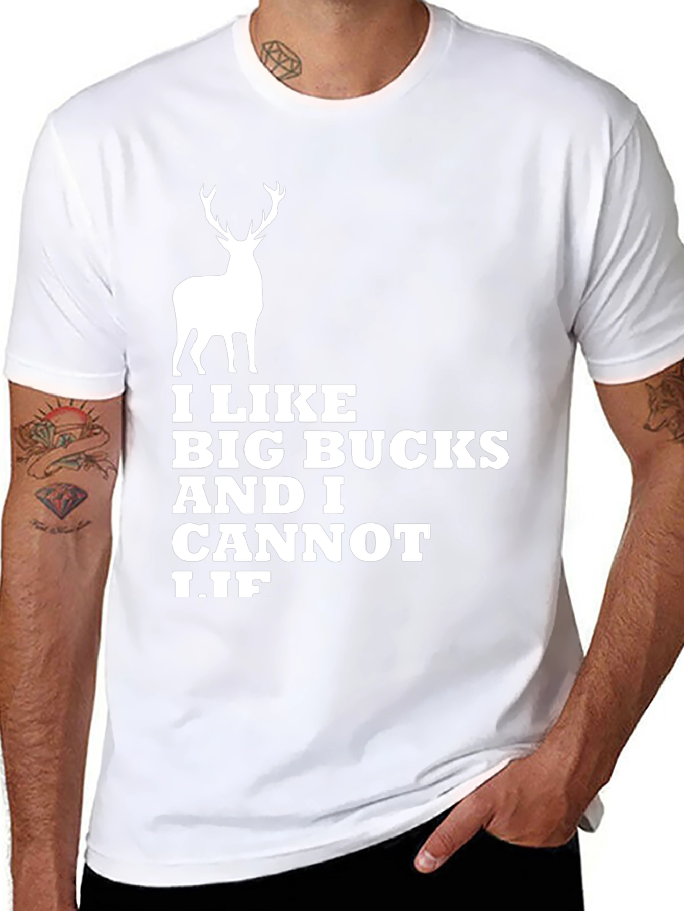 I Like Big Bucks T-Shirt - Funny Hunting Tee