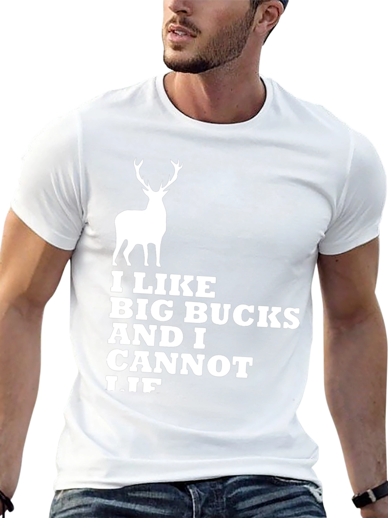 I Like Big Bucks T-Shirt - Funny Hunting Tee