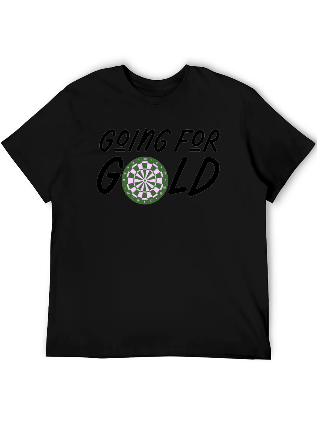 Going For Gold Dartboard Graphic T-Shirt